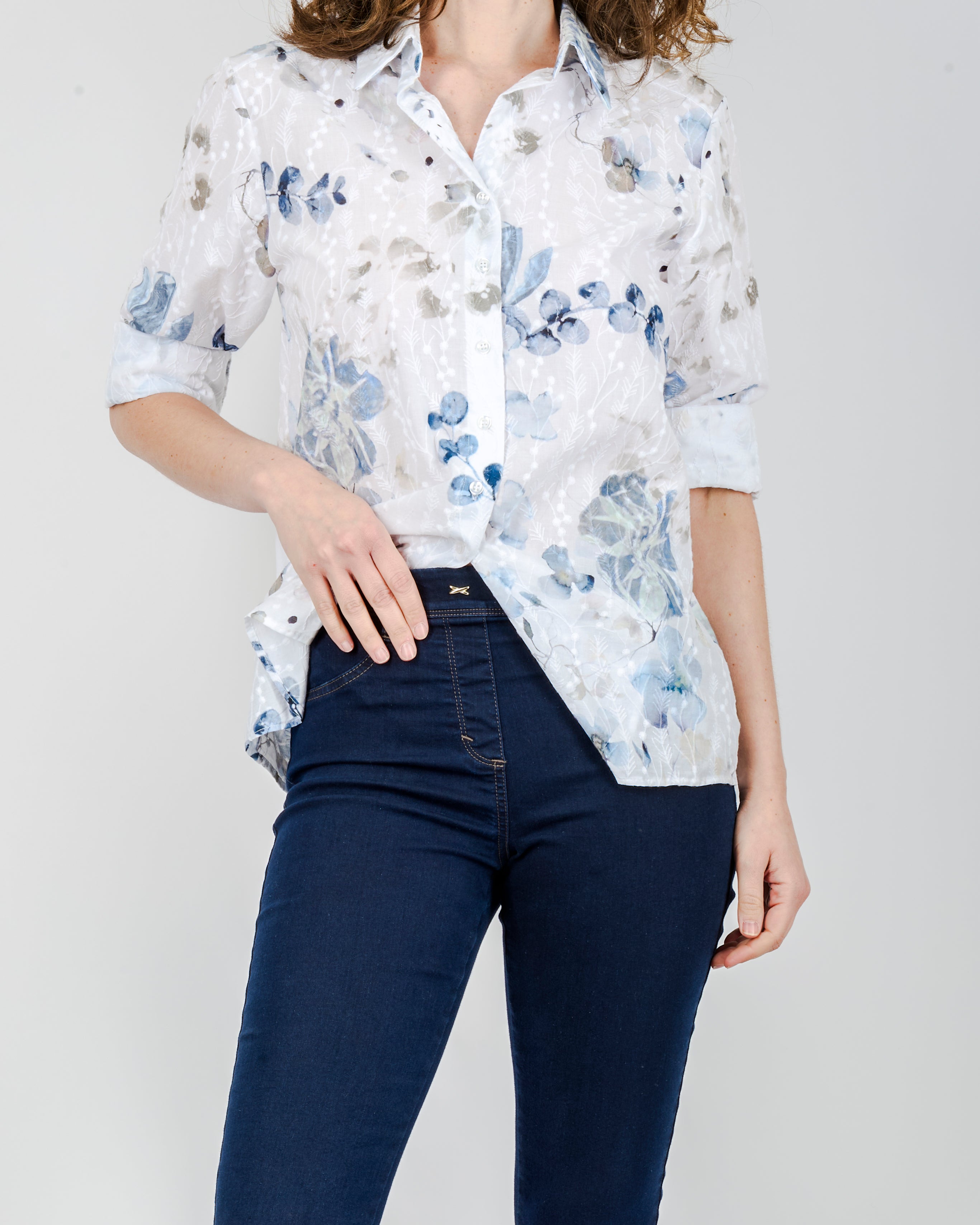 Jeans super stretch a trombetta MARLENA