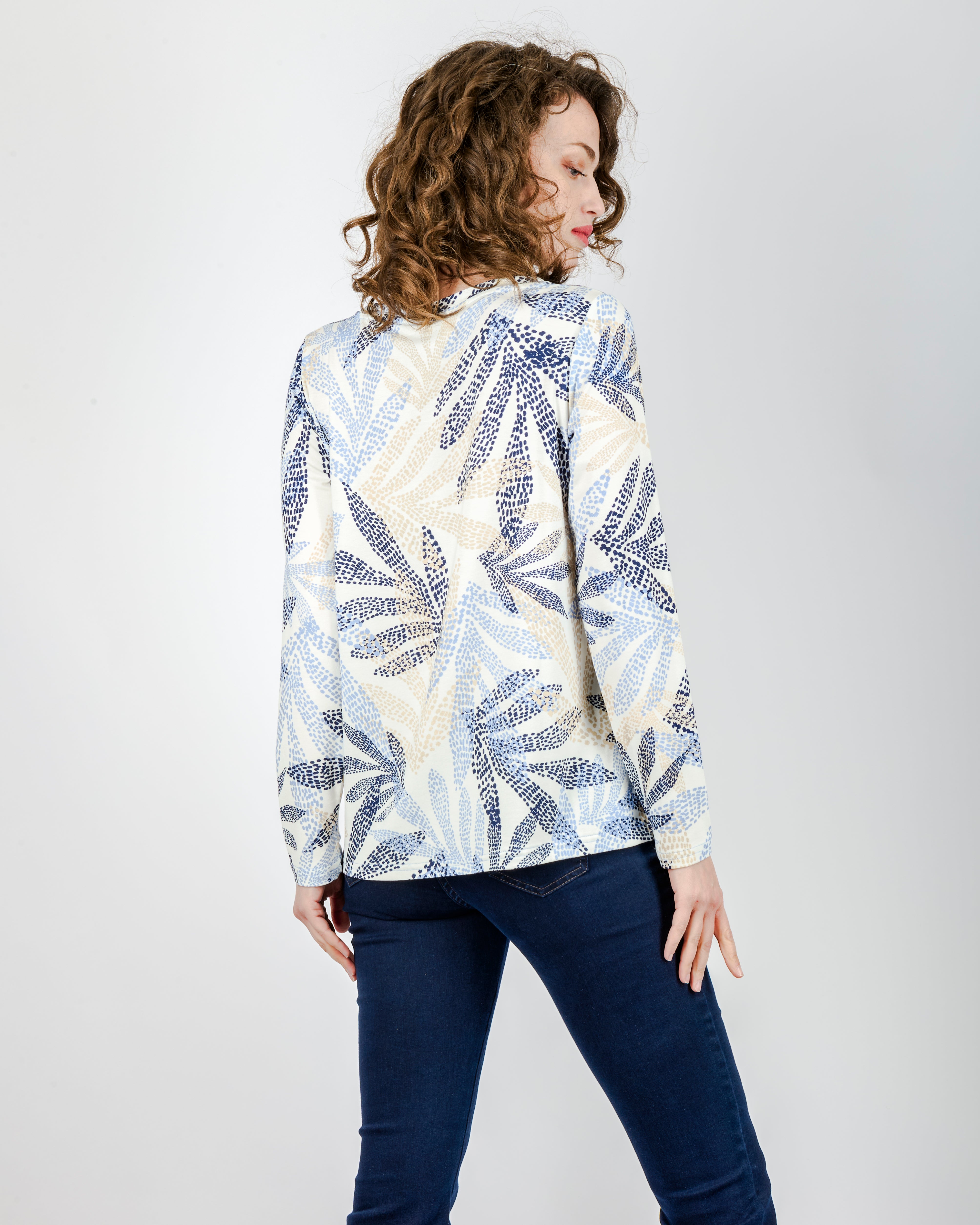Maglia in viscosa fantasia 25-143