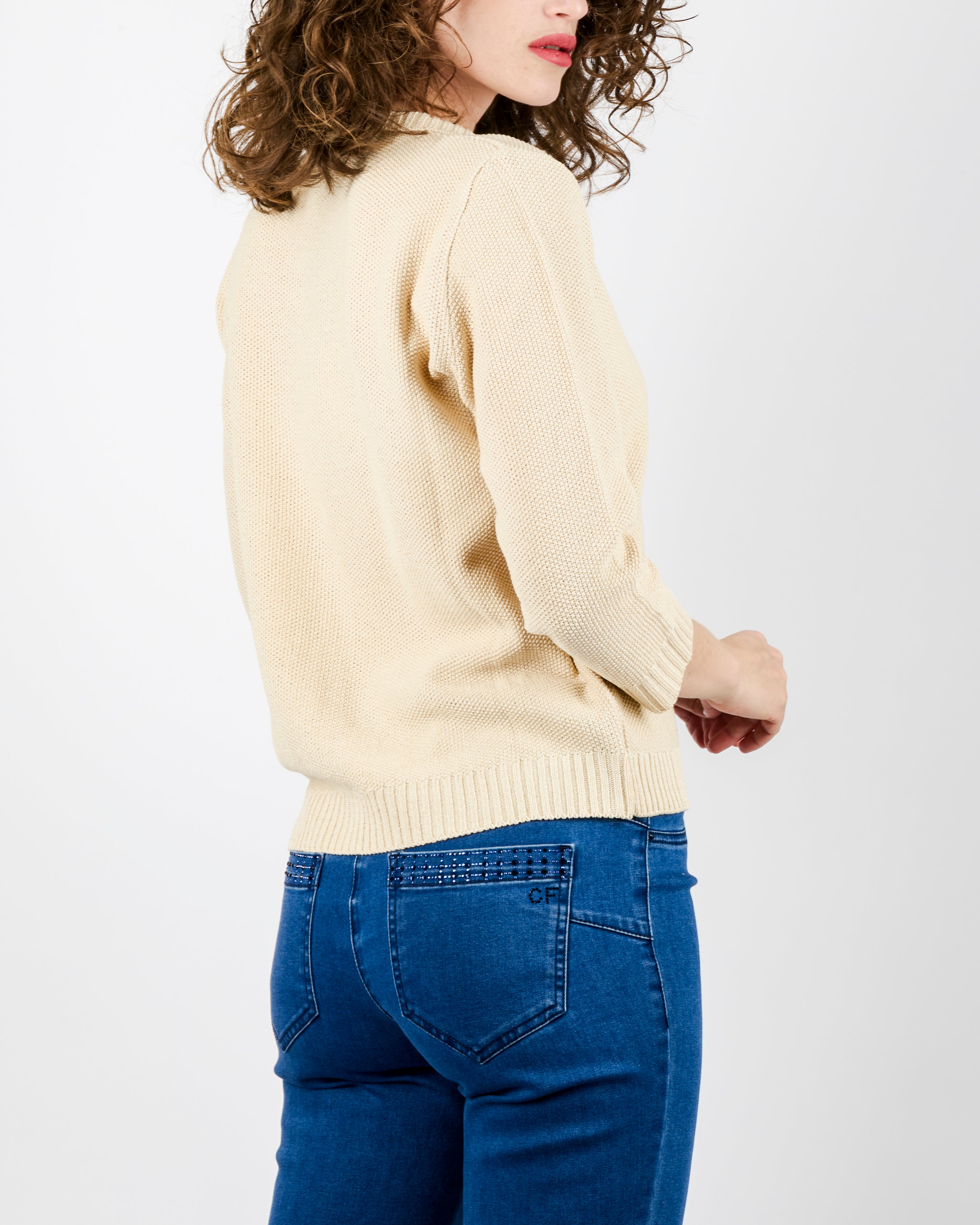 Giacca in cotone bottone stondata 1768