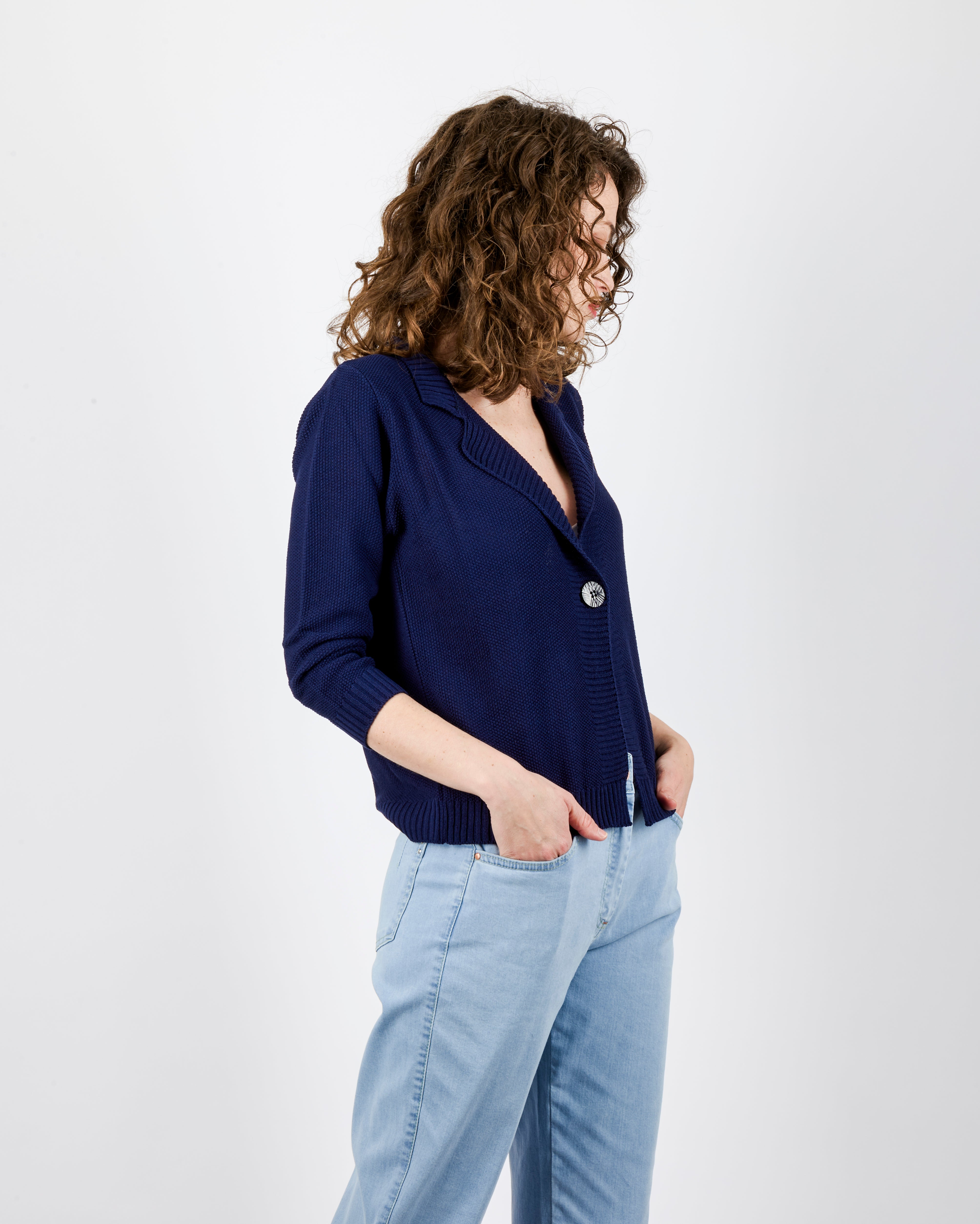 Pantalone 5 tasche denim stretch morbido ANYWAY