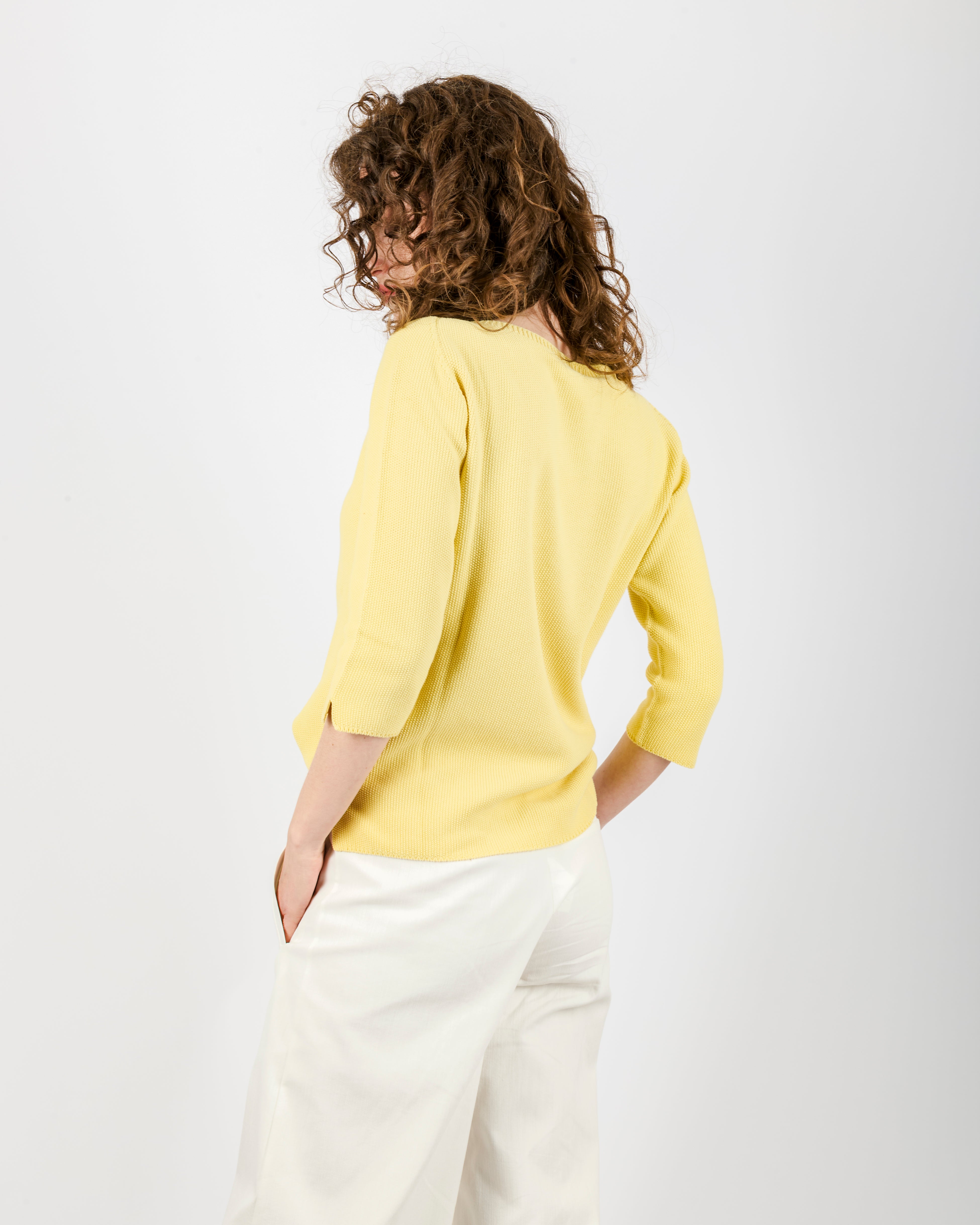 Maglia giro in cotone CHICCO RISO EST