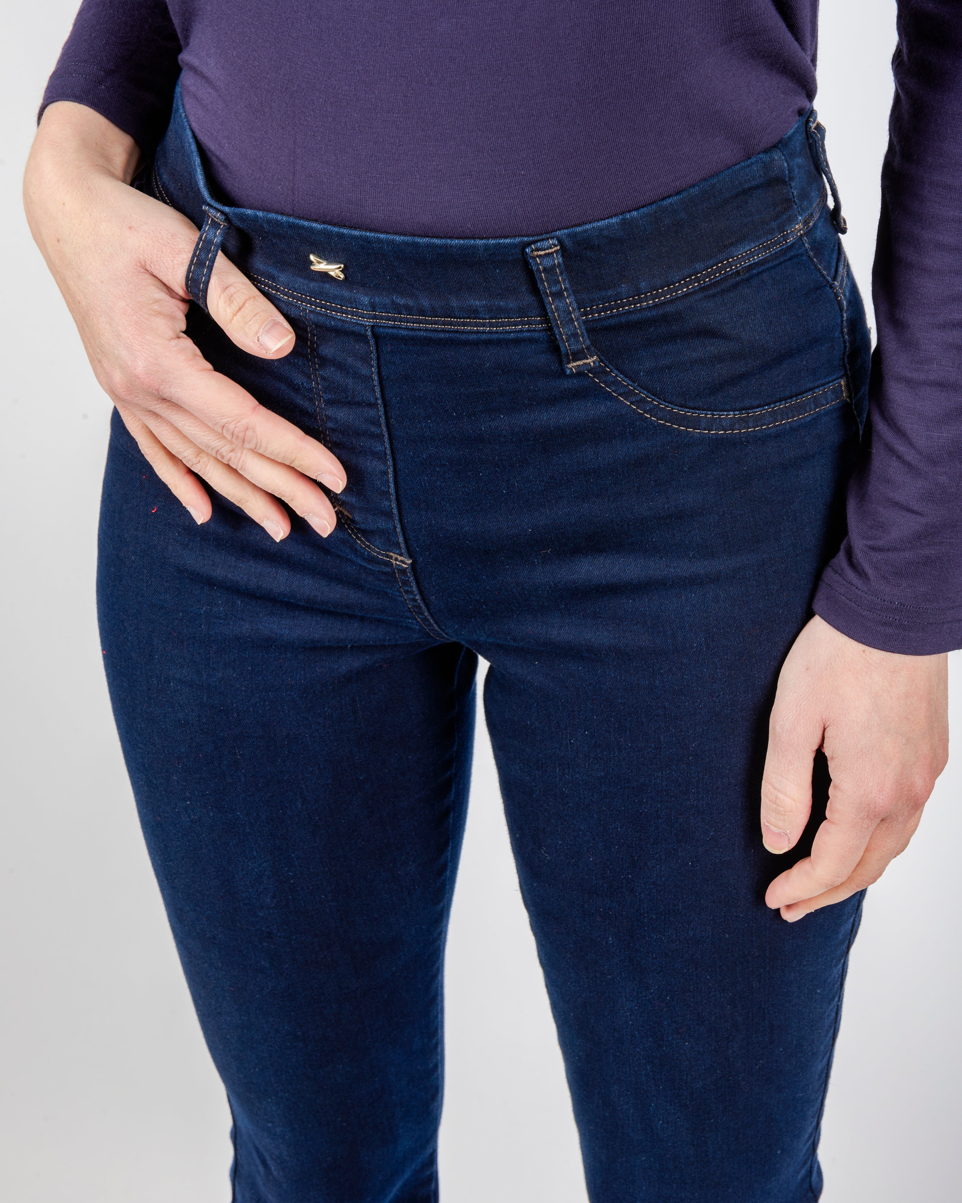 Jeans super stretch a trombetta MARLENA