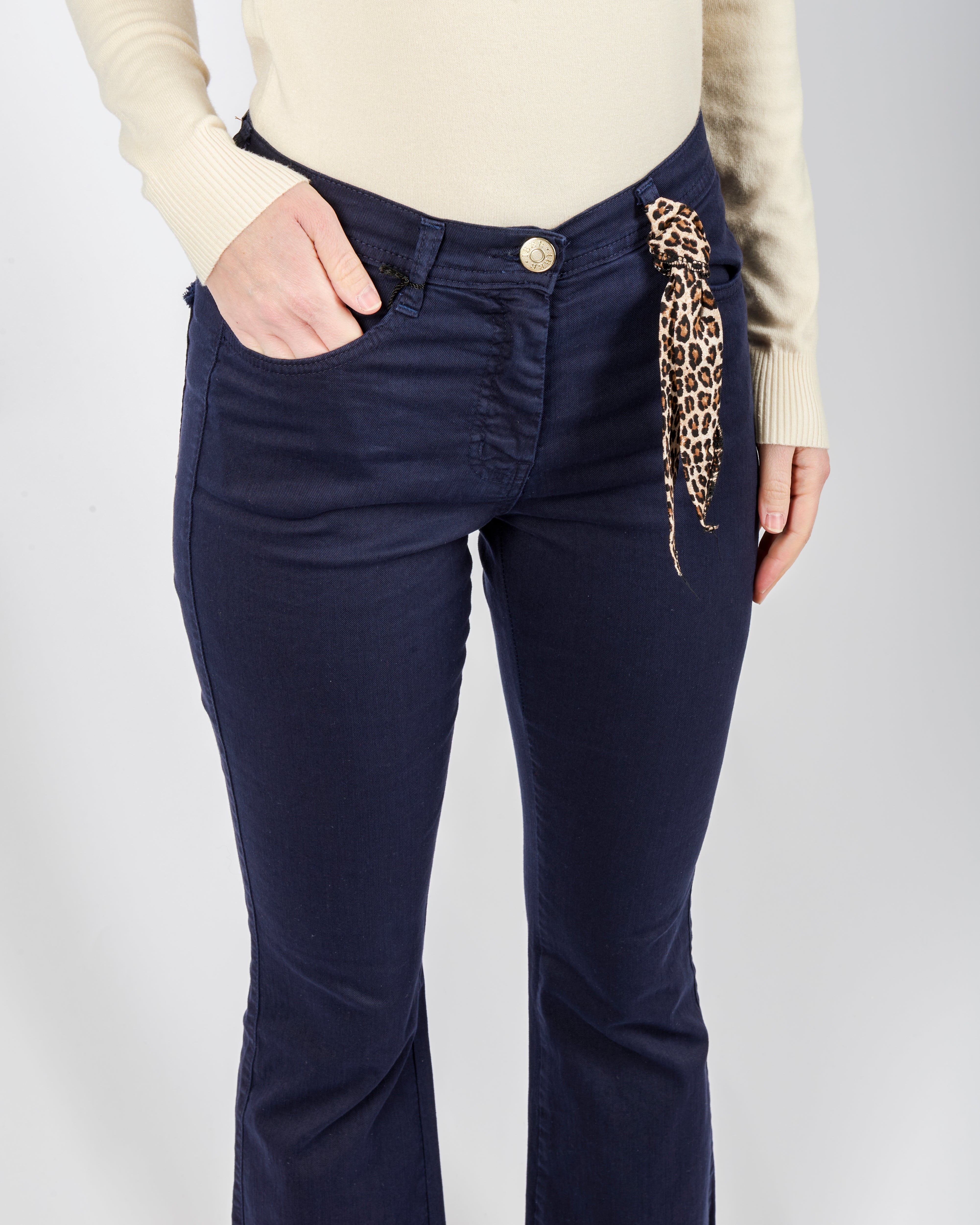 Pantalone cotone trombetta MIREA COTONE