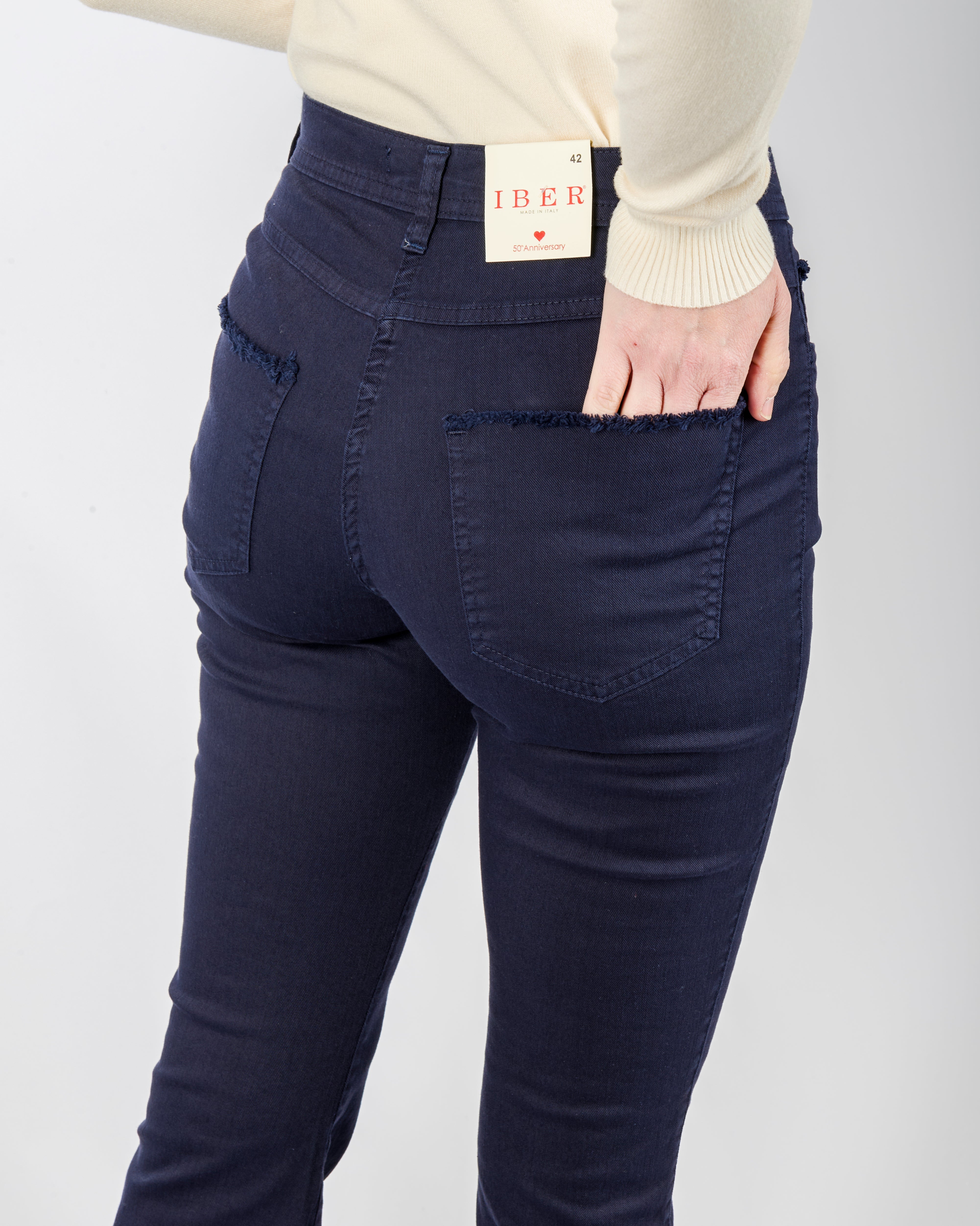 Pantalone cotone trombetta MIREA COTONE