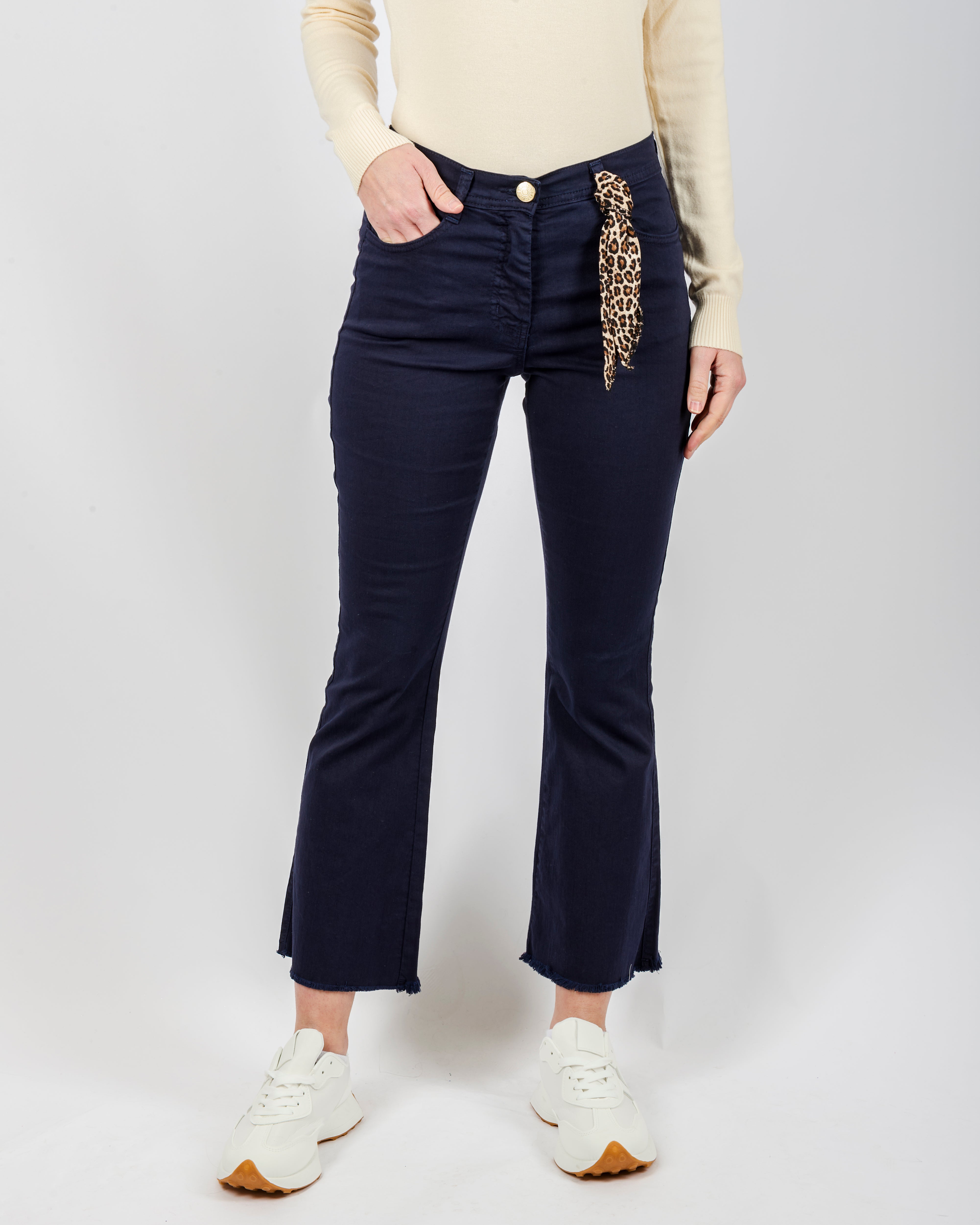 Pantalone cotone trombetta MIREA COTONE