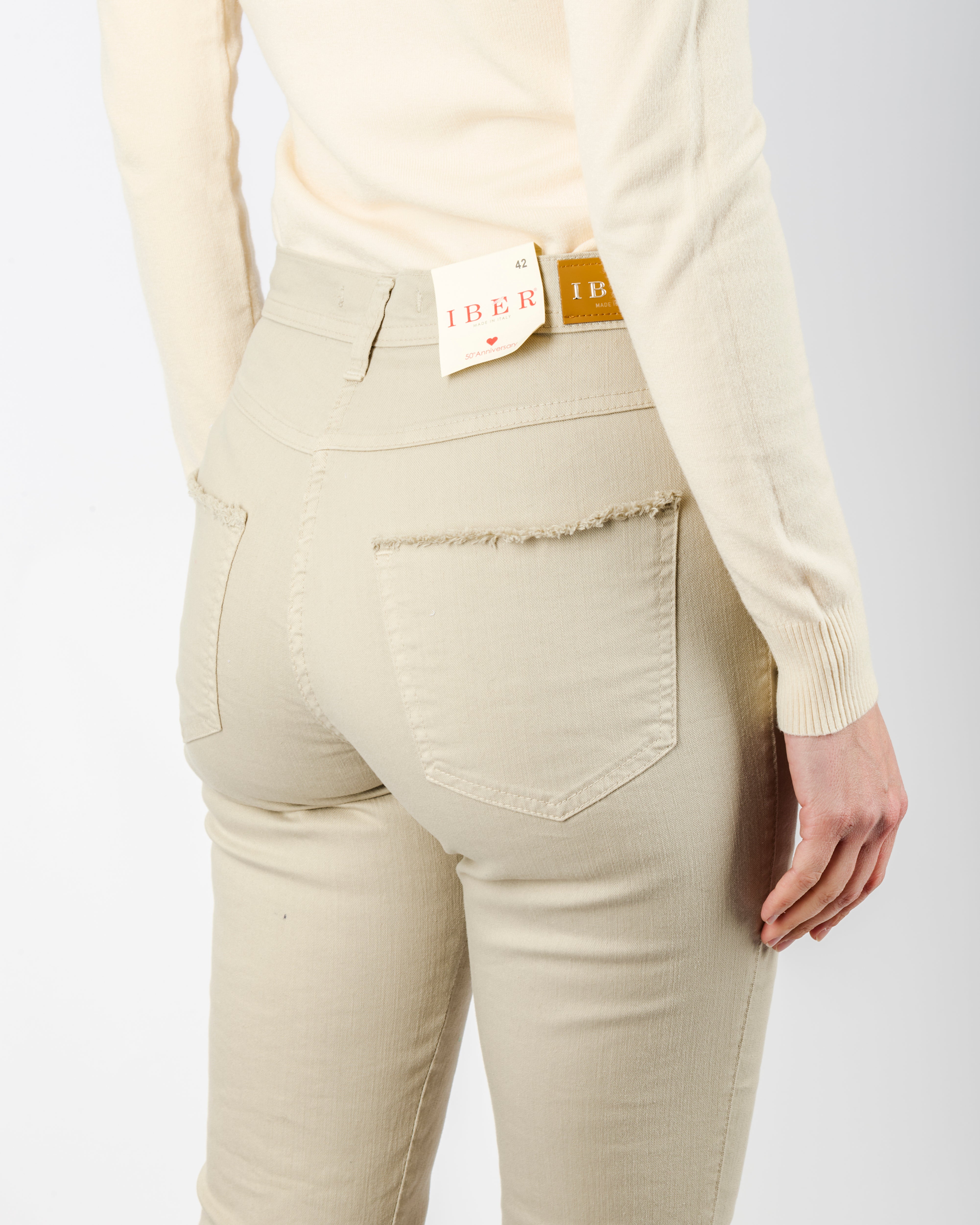Pantalone cotone trombetta MIREA COTONE