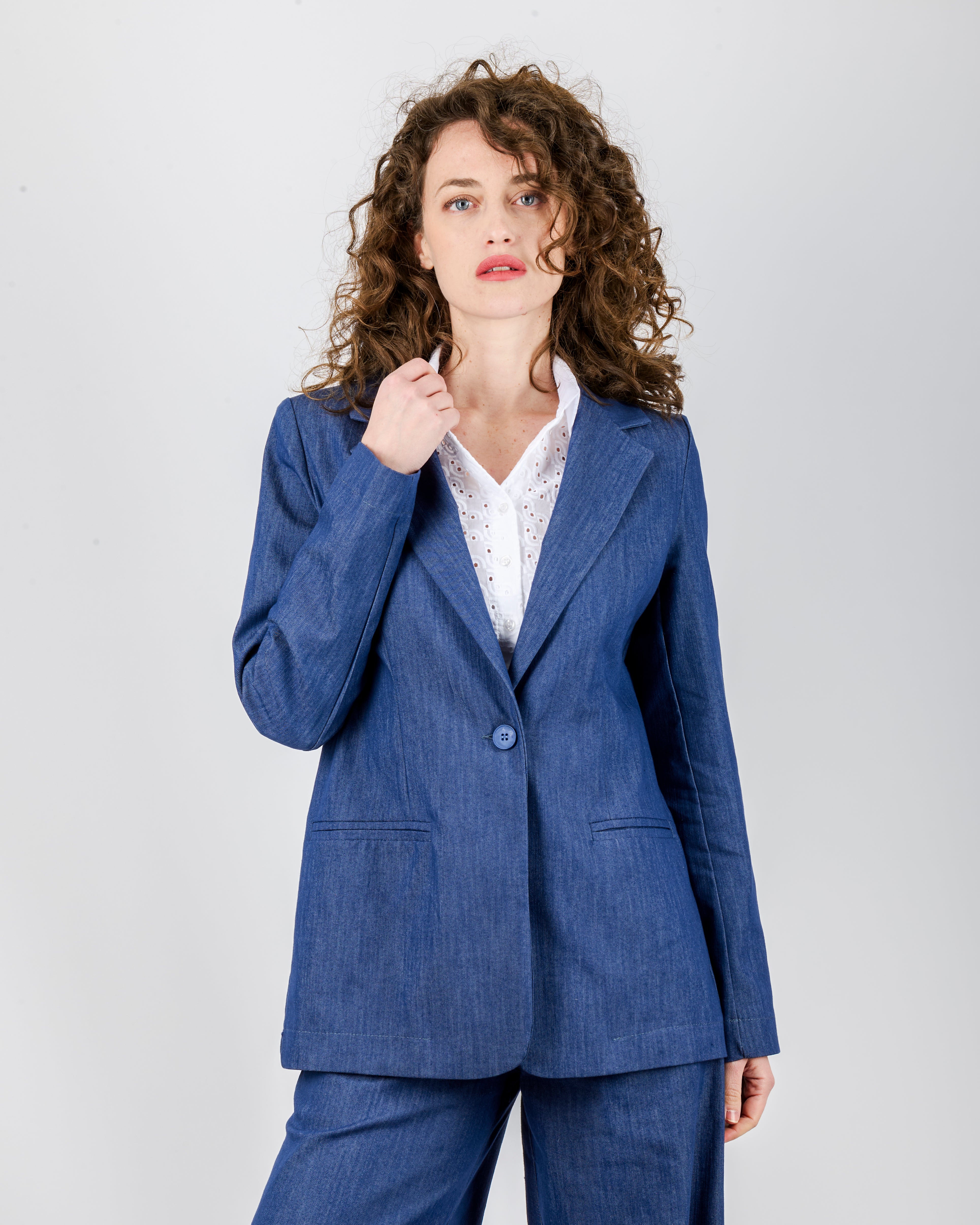 Giacca tela jeans leggero G504/23