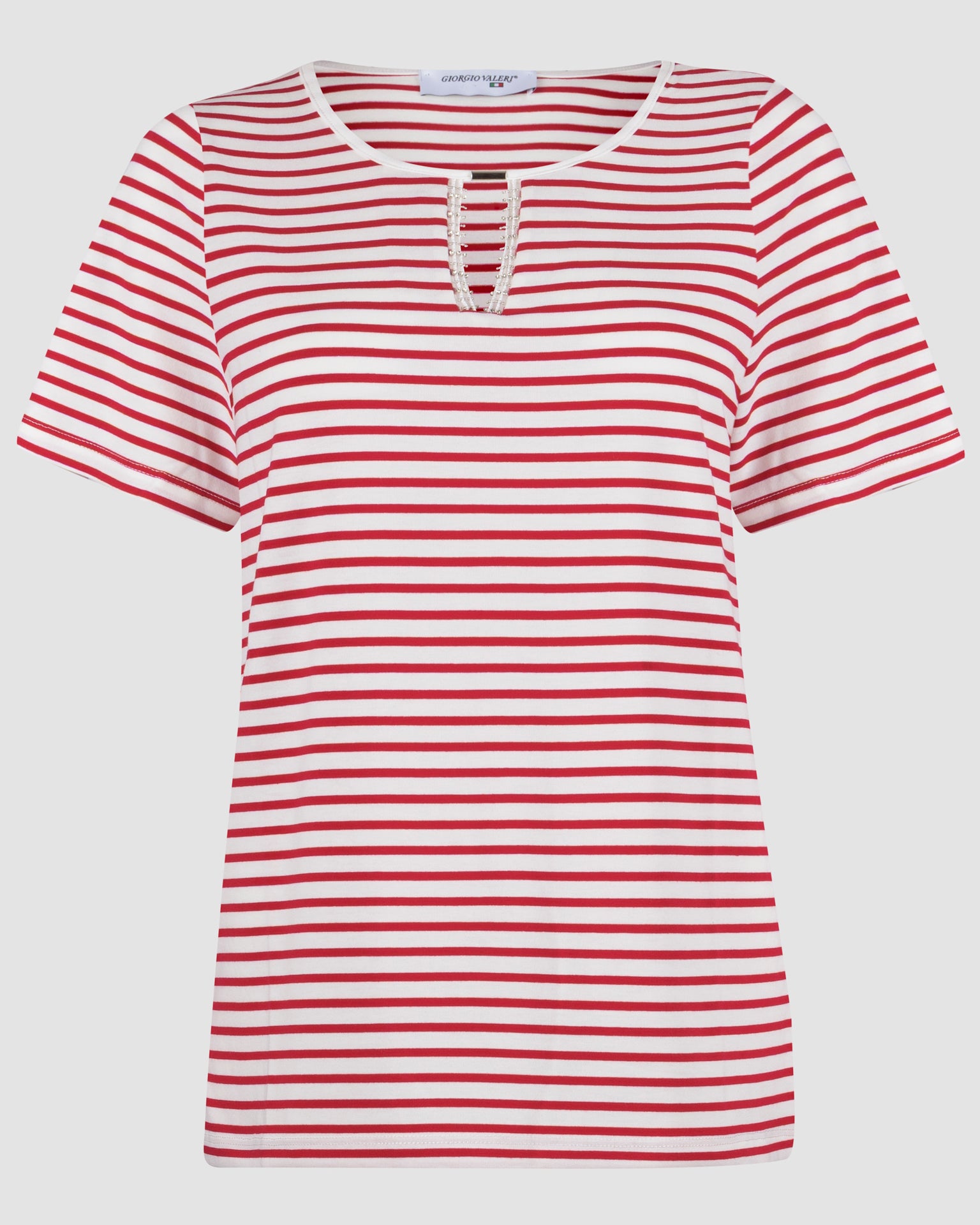 Maglia righe baghette metal 8518