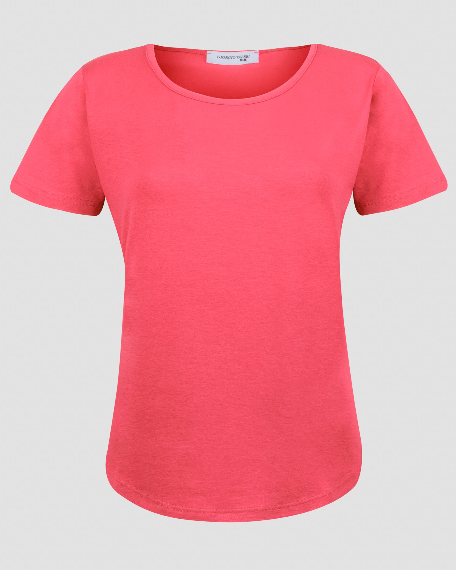 Maglia basica corta stondata C302