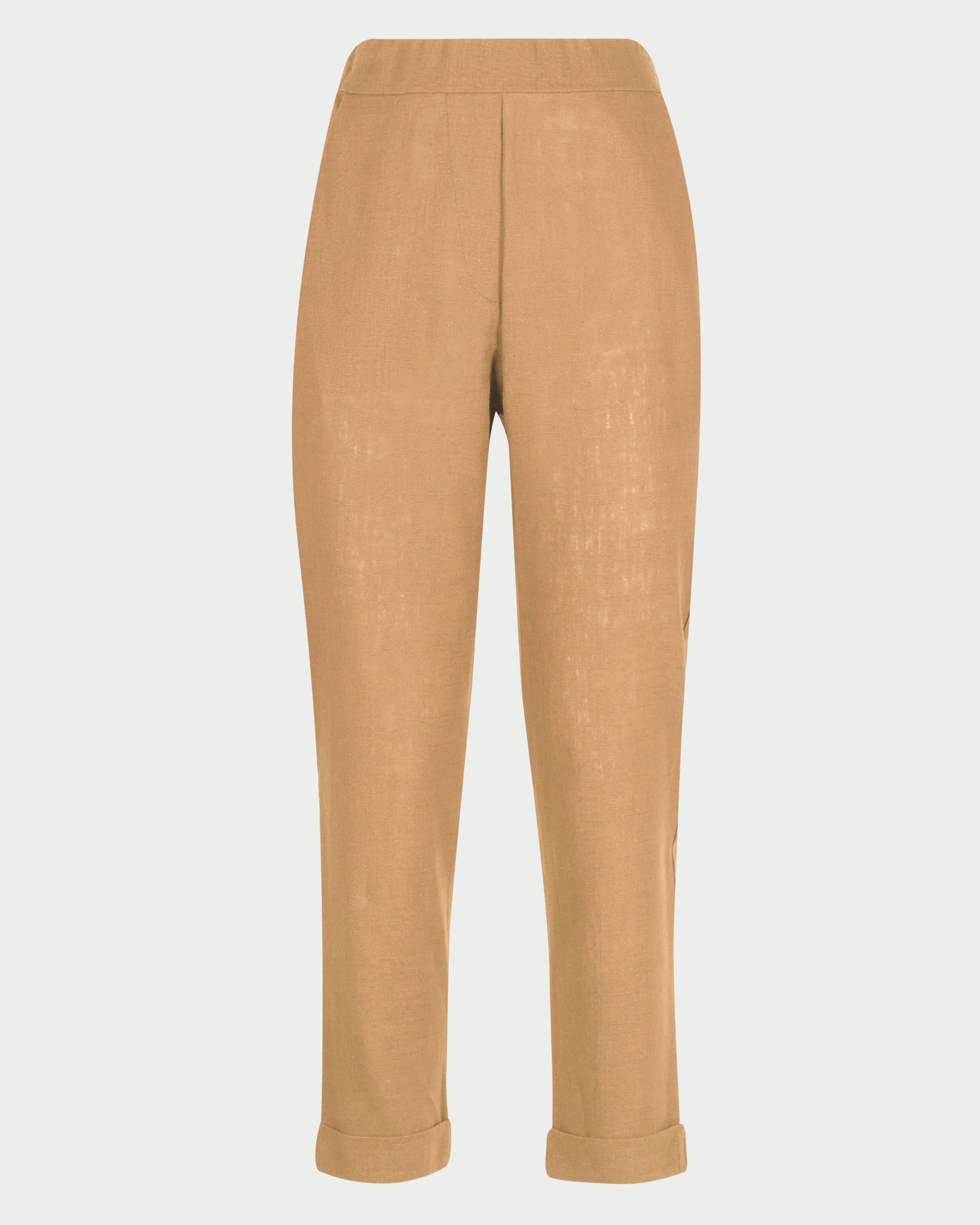 Pantalone lino comfort tasca G112/36