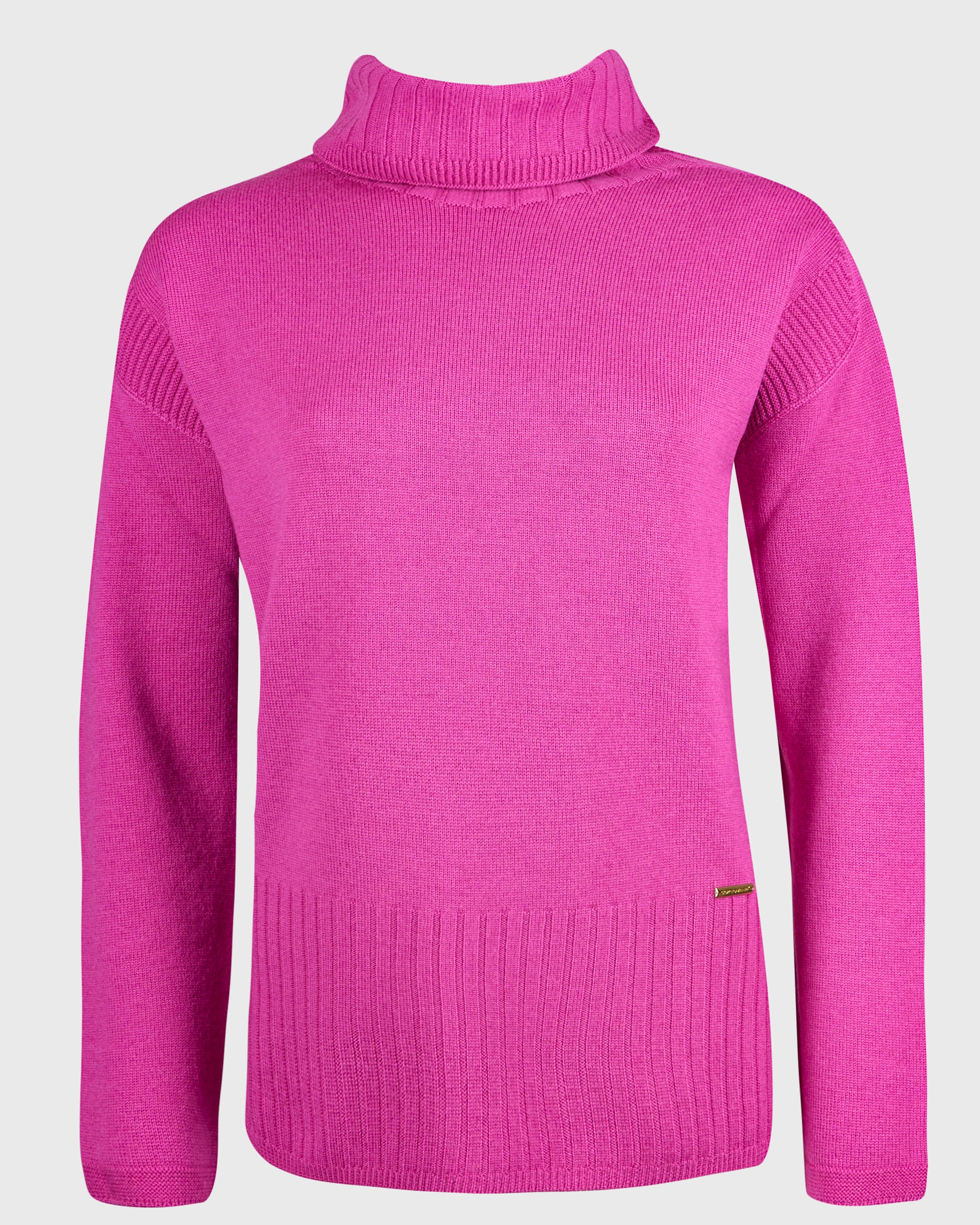 Maglia collo a ciambella pura lana Z9300