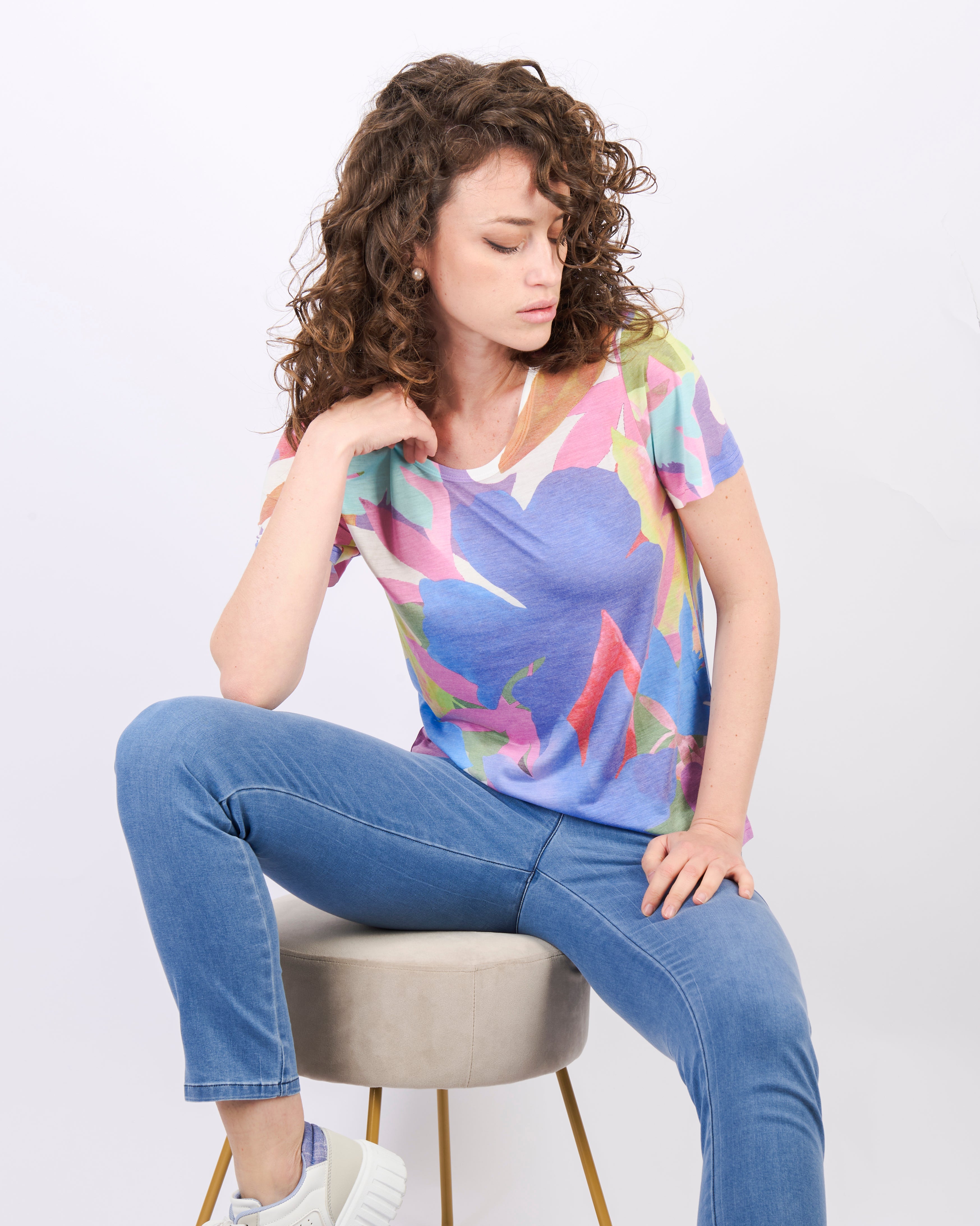 Maglia stama macrofiori 5060