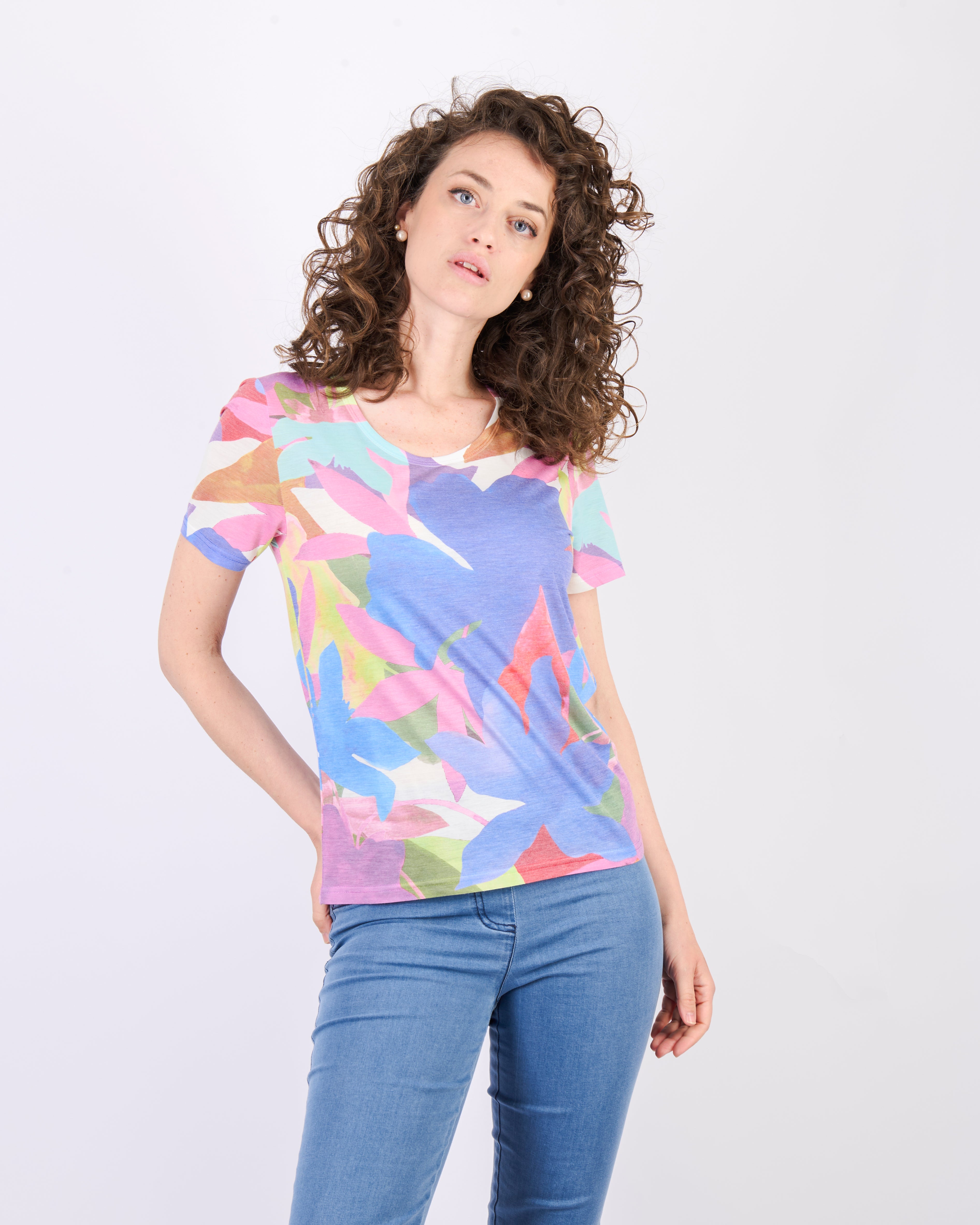 Maglia stama macrofiori 5060
