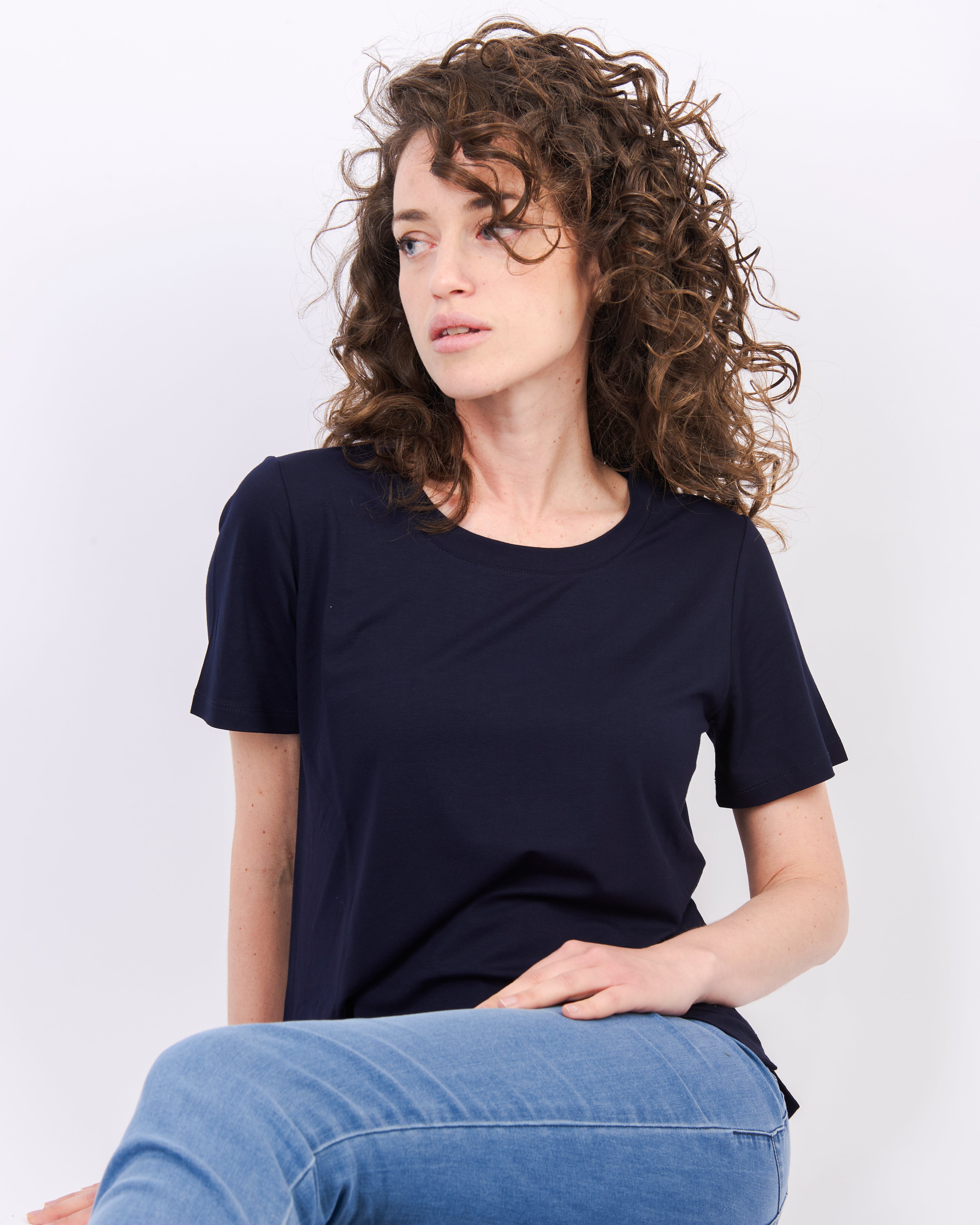 Maglia in viscosa basic MM 92143