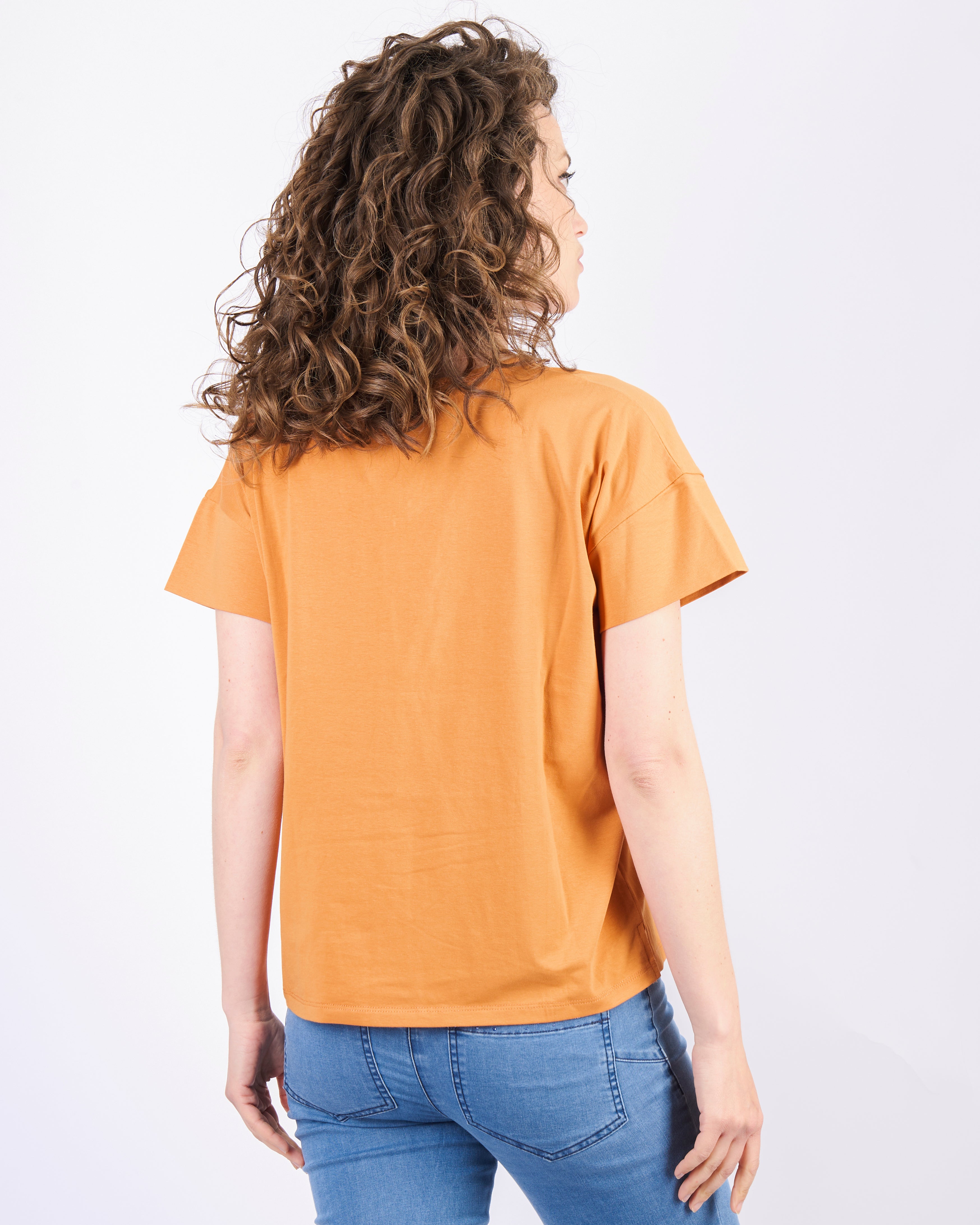 Maglia basica scollo a V 5036
