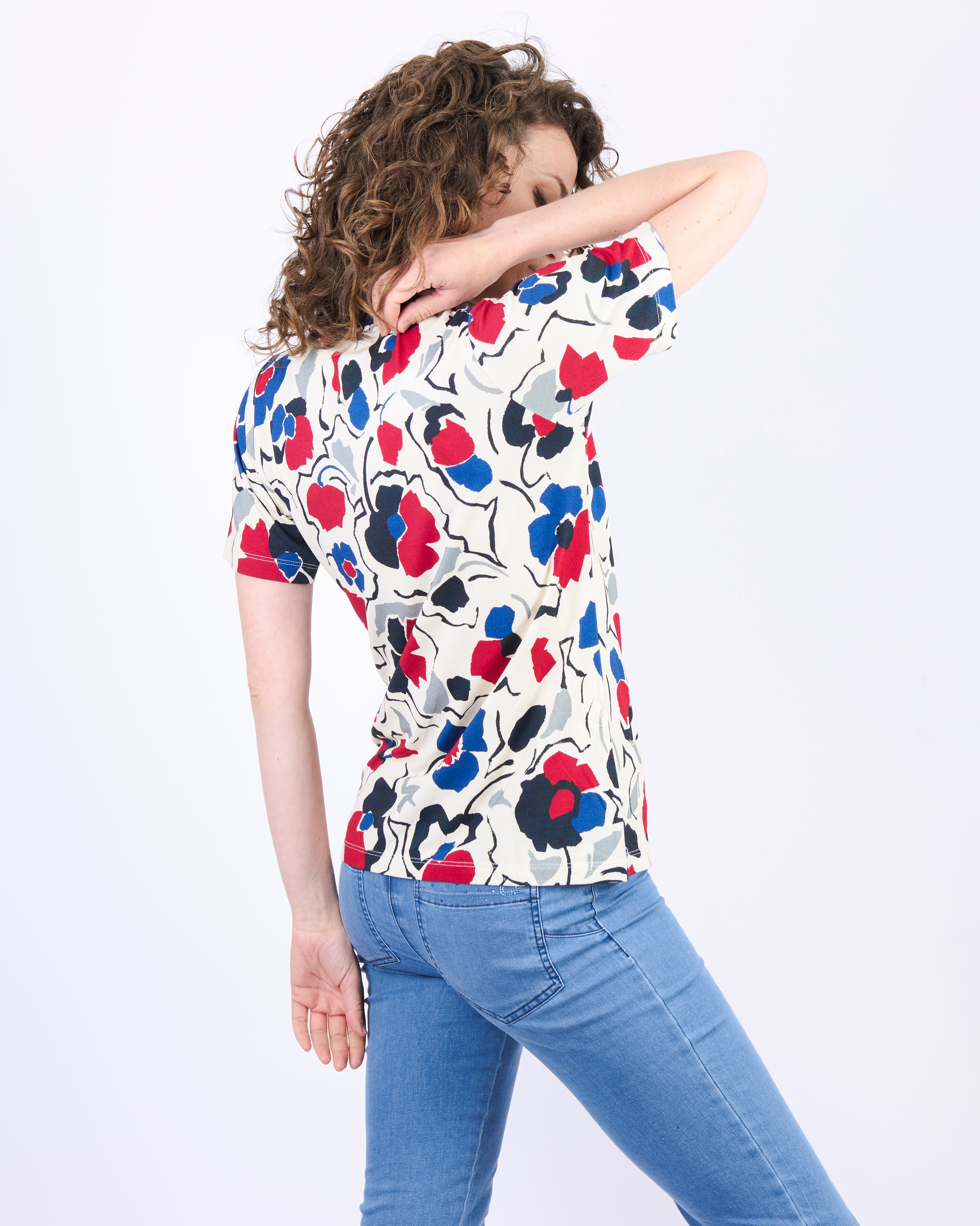 Maglia a V travette 16186/v9