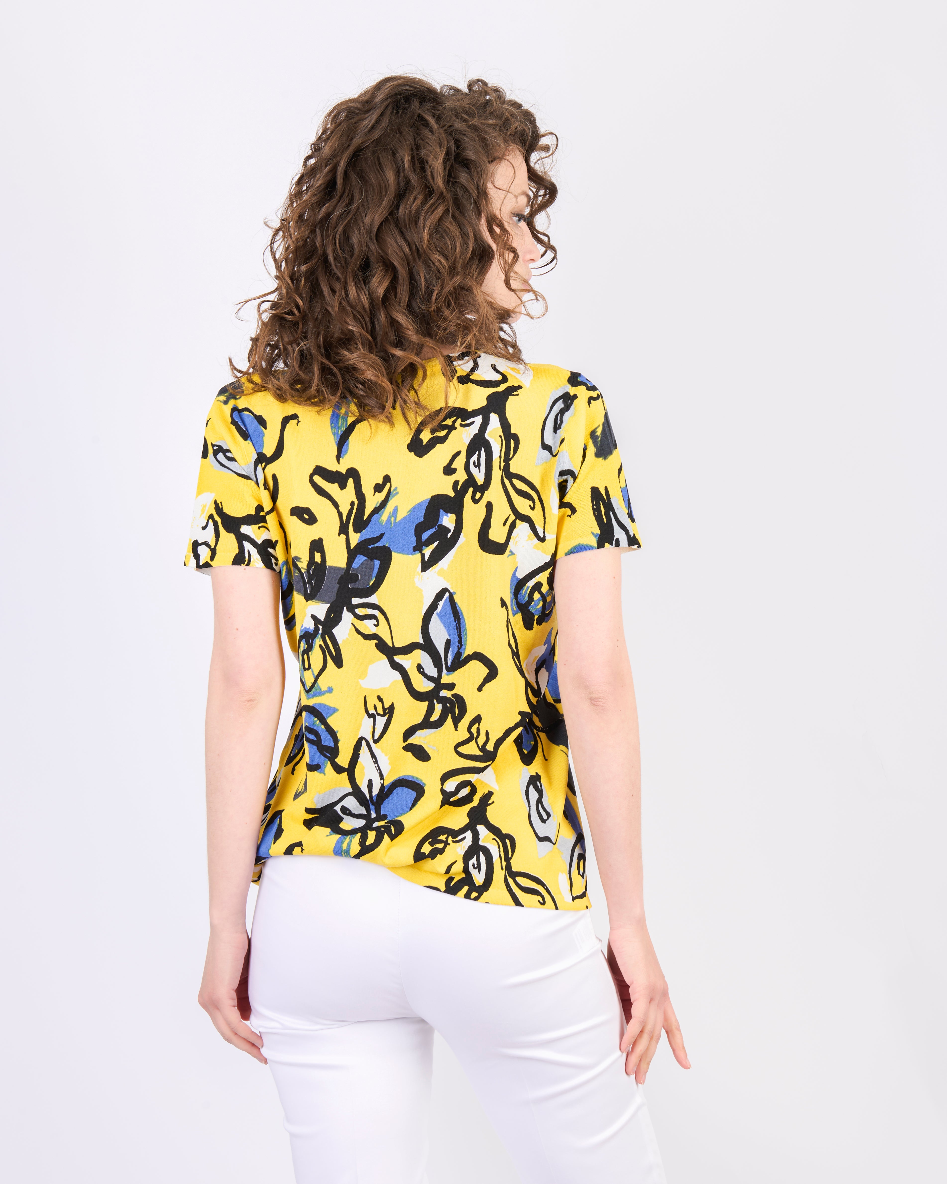 Maglia in viscosa fantasia MM L6197