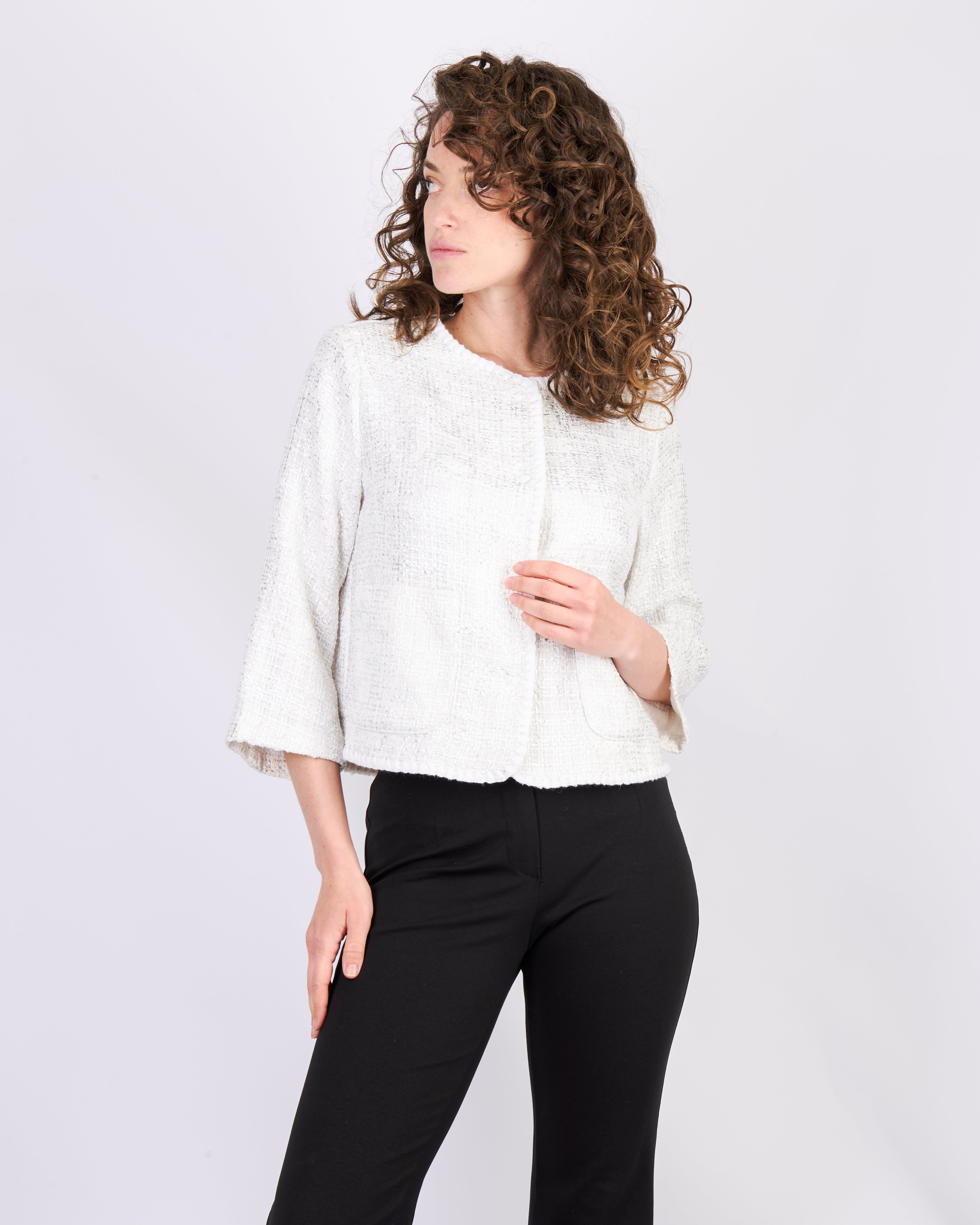 Giacca chanel cotone lurex DS0988