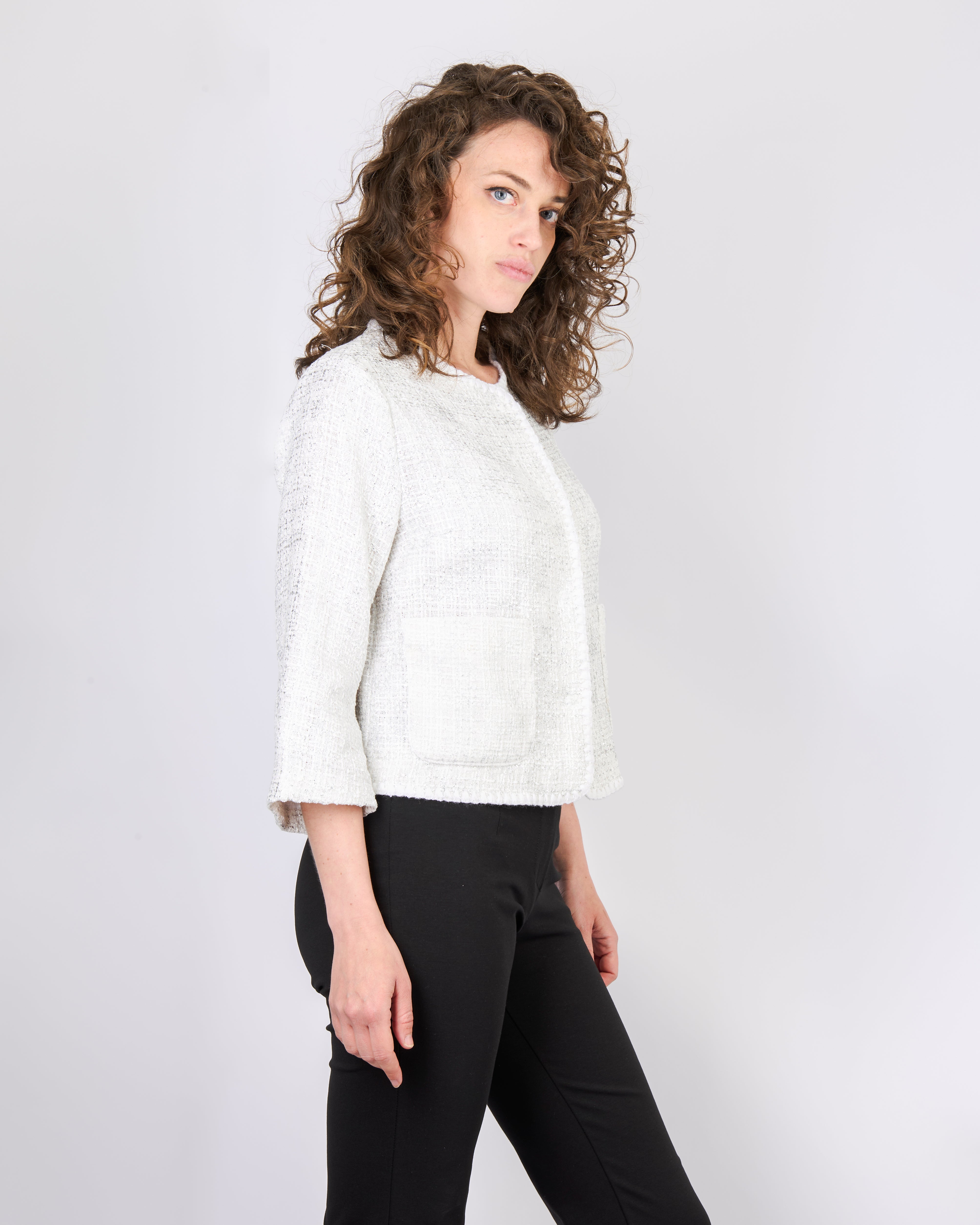 Giacca chanel cotone lurex DS0988