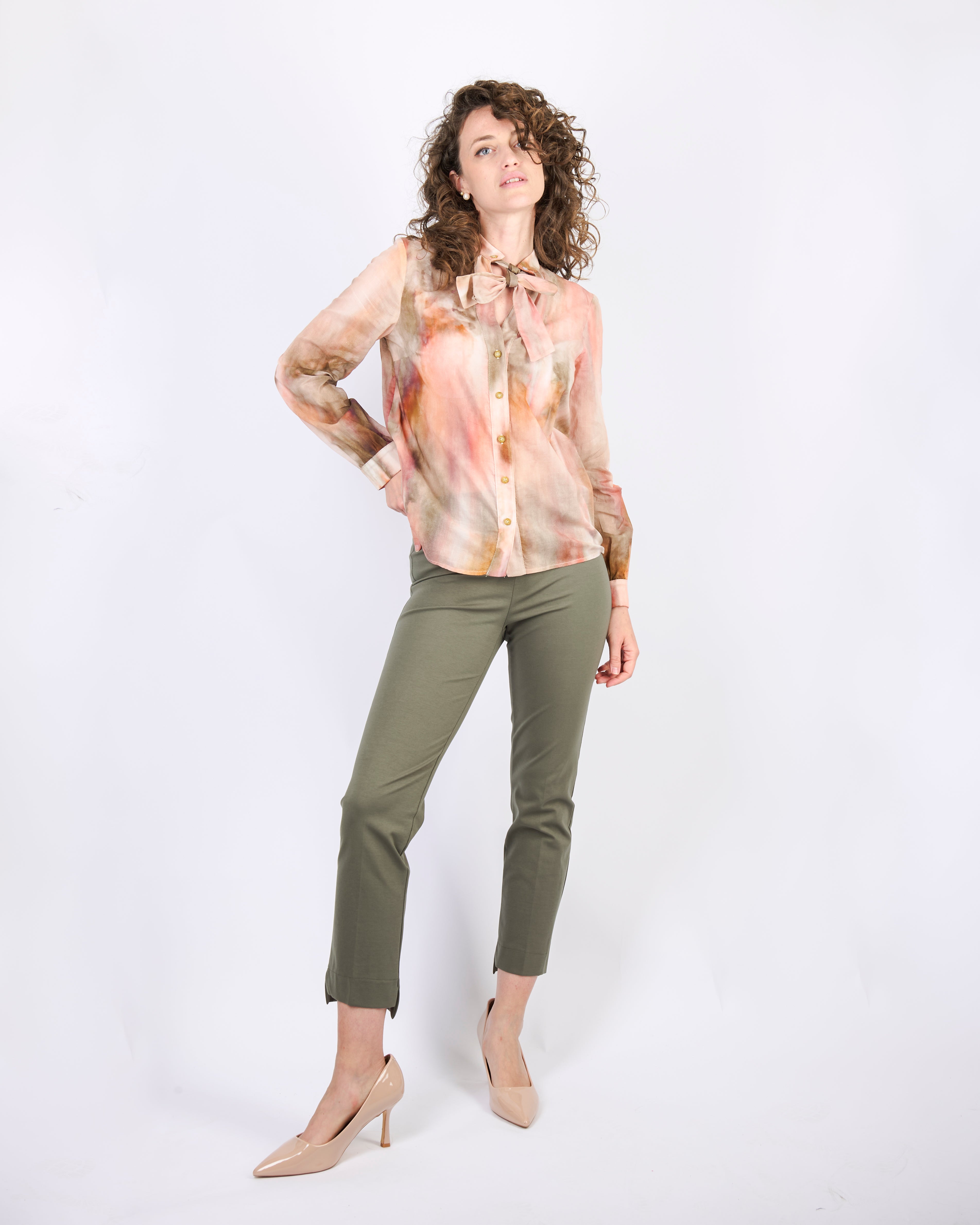 Camicia mussola tiedye SEROTINA