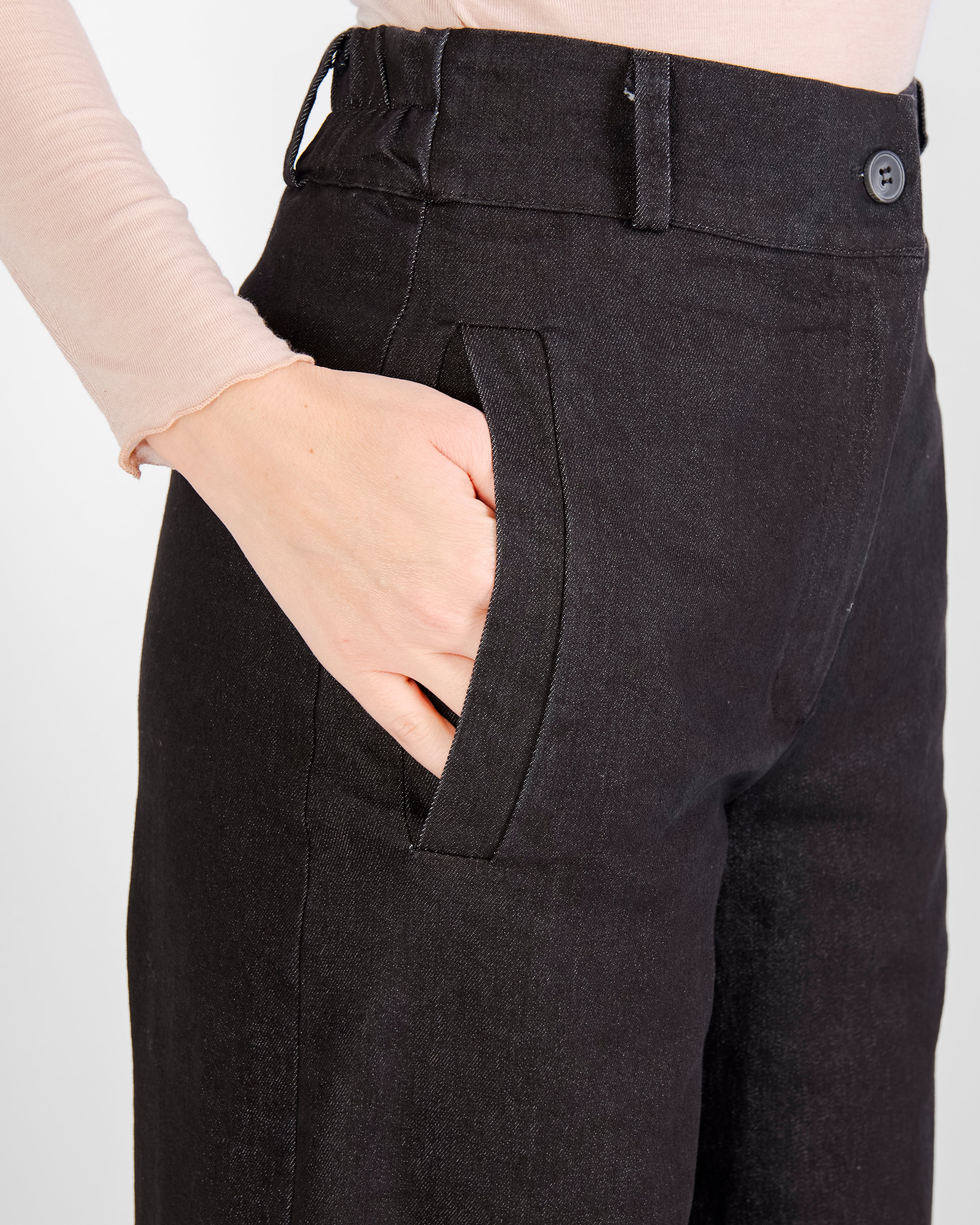 Pantalone jeans morbido tasca a filo H193/23