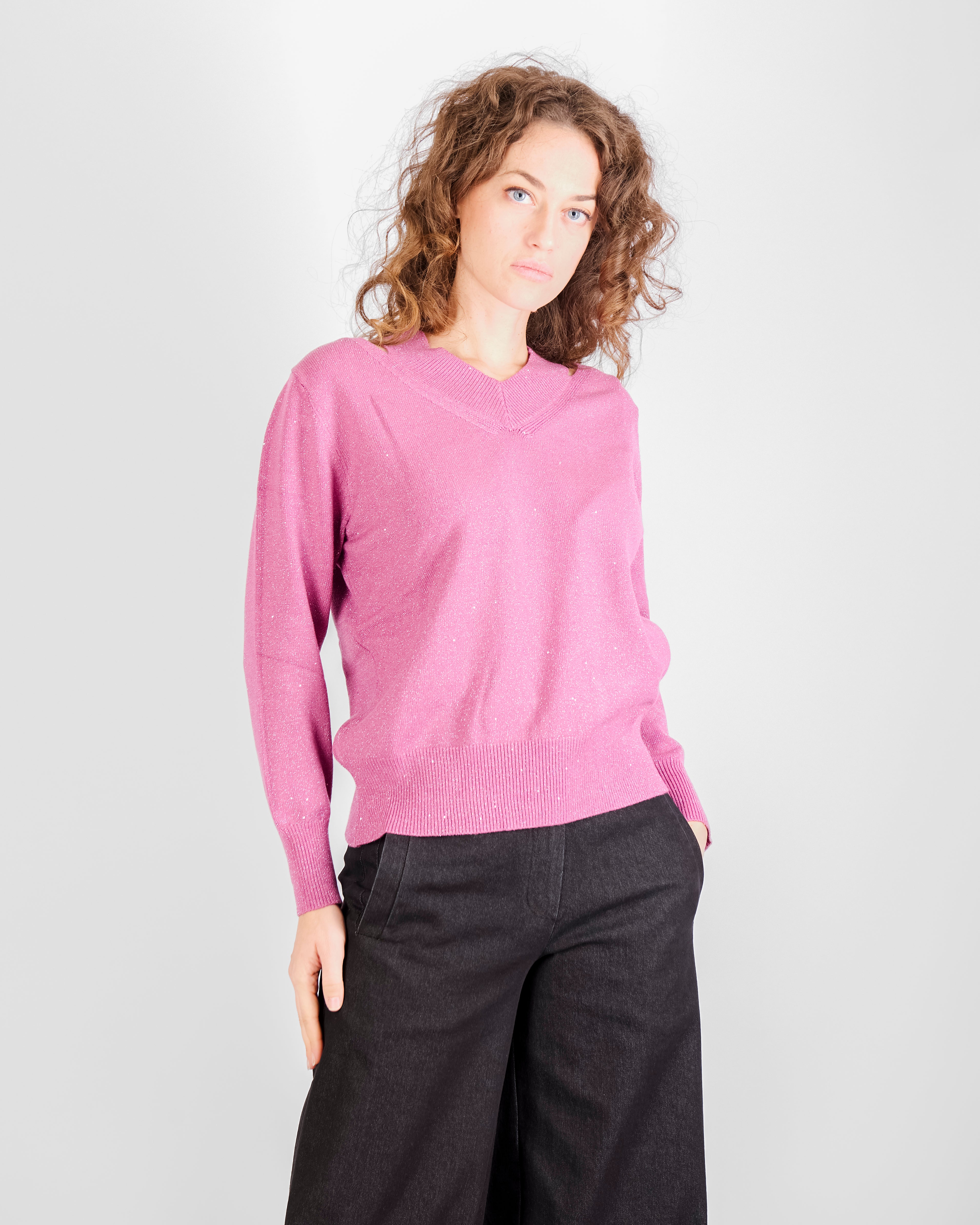 Maglia doppio scollo MONICA