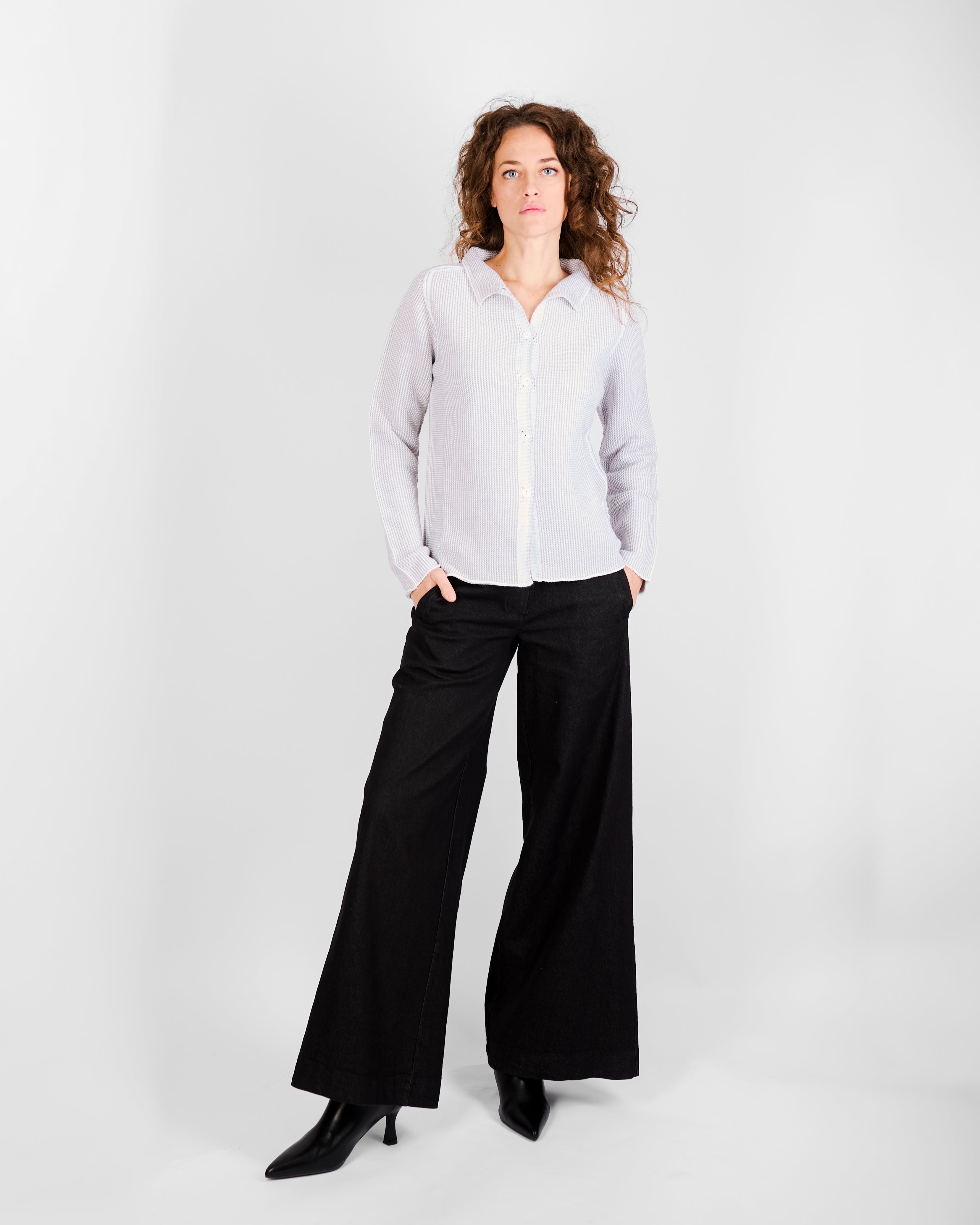 Giacca bottoni pura lana gatto W-255