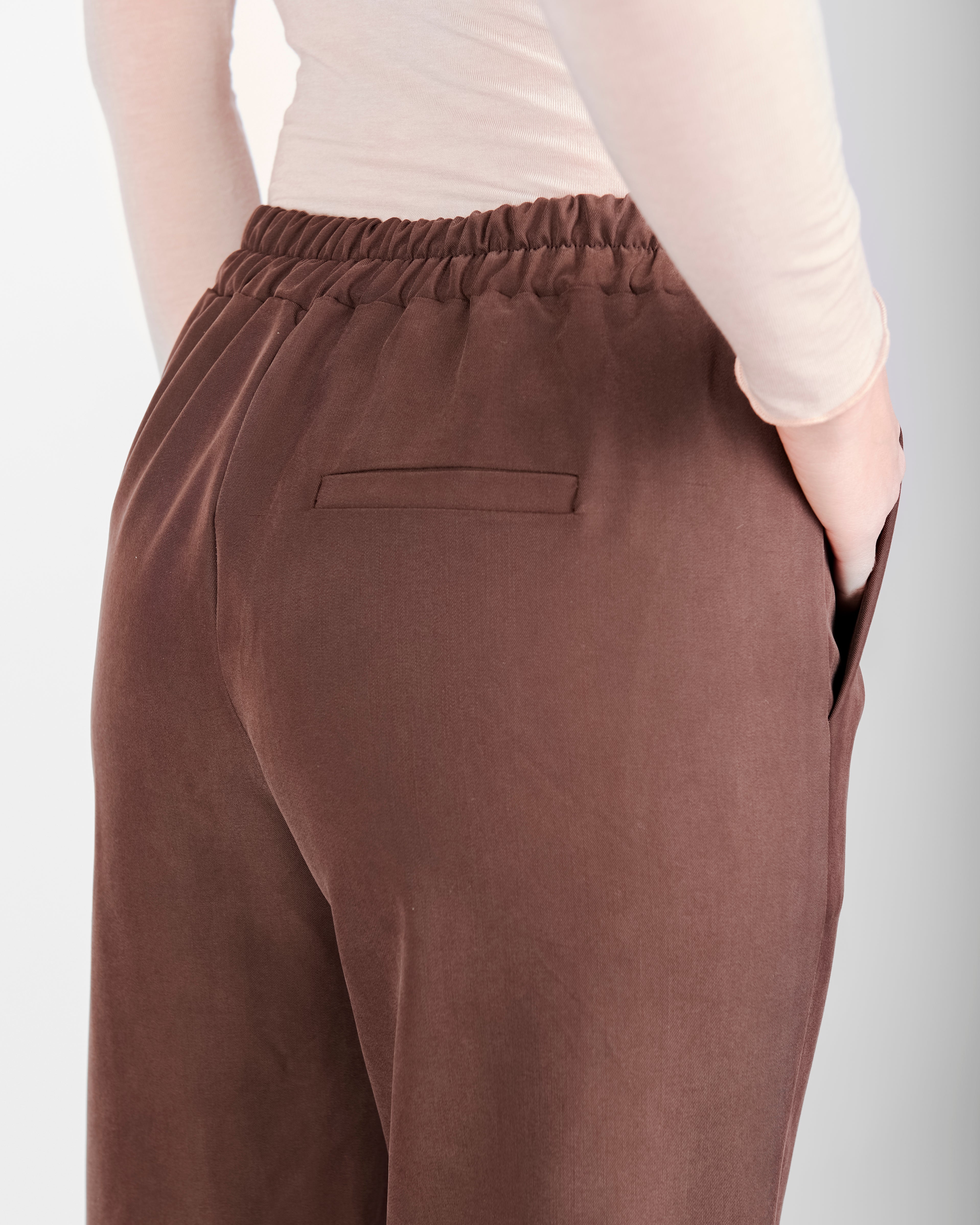 Pantalone risvoltone cupro soft H140/21