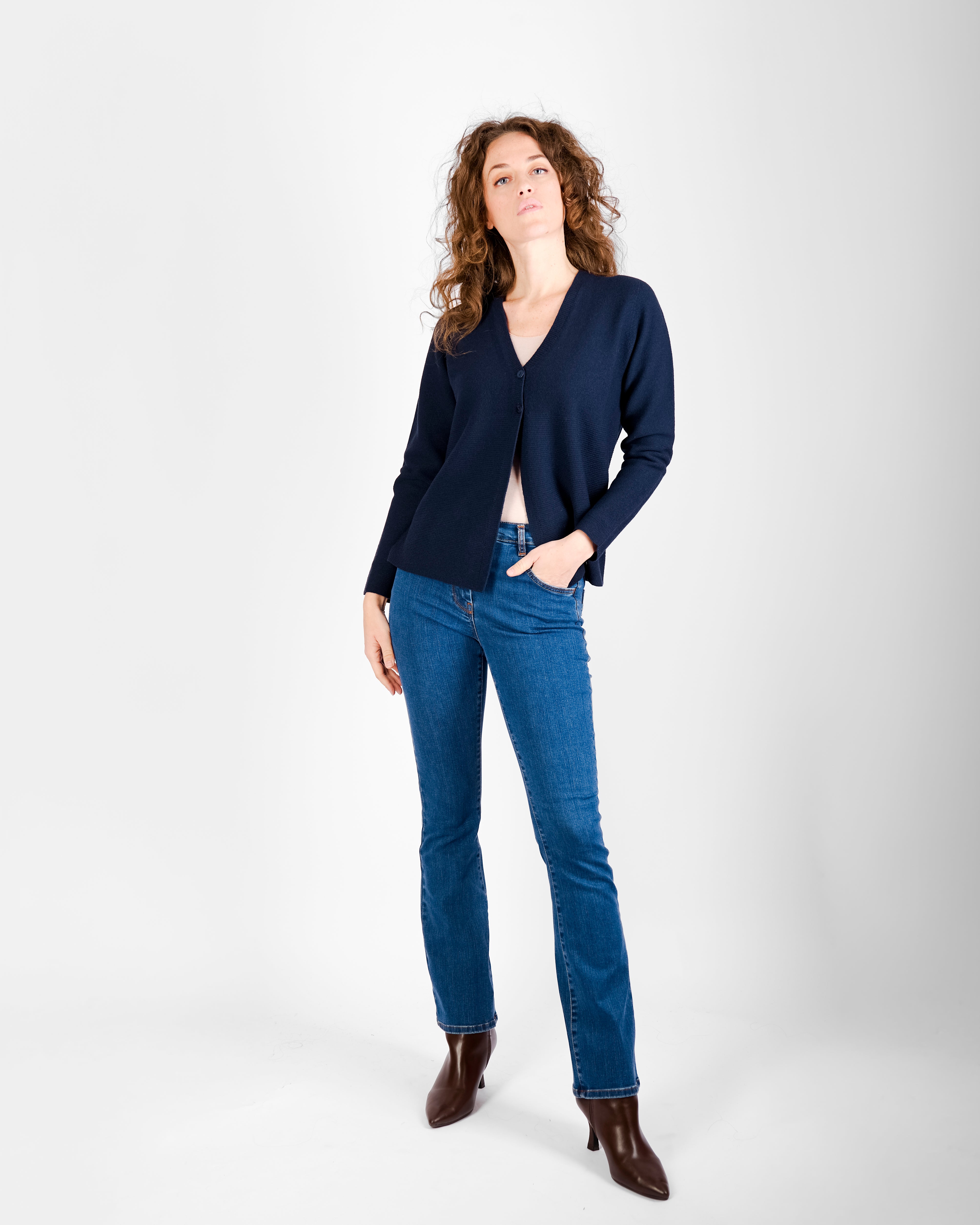 Giacca sciallata 2 bottoni fondo links ZZG9353