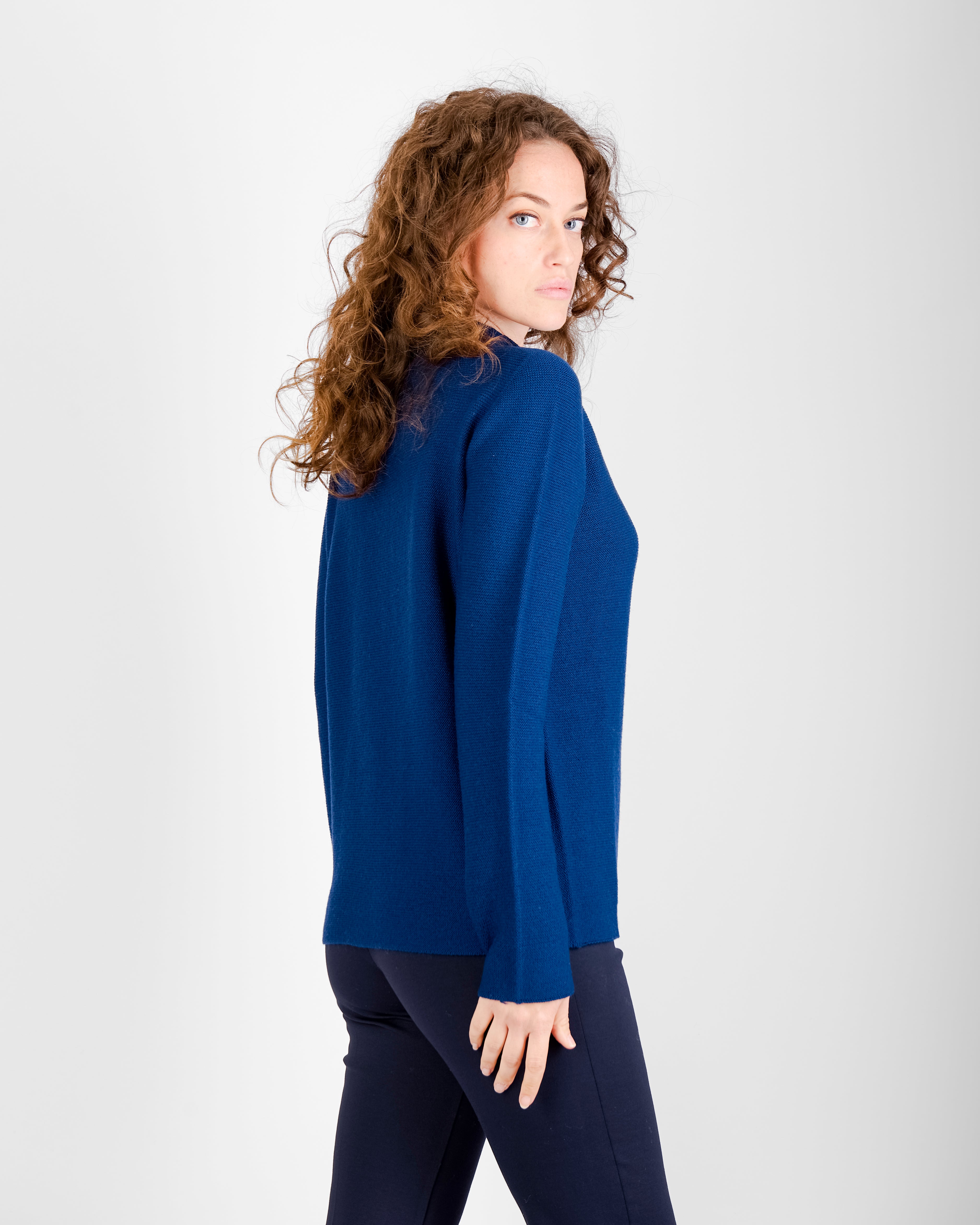 Giacca pura lana aperta links GM24 2114