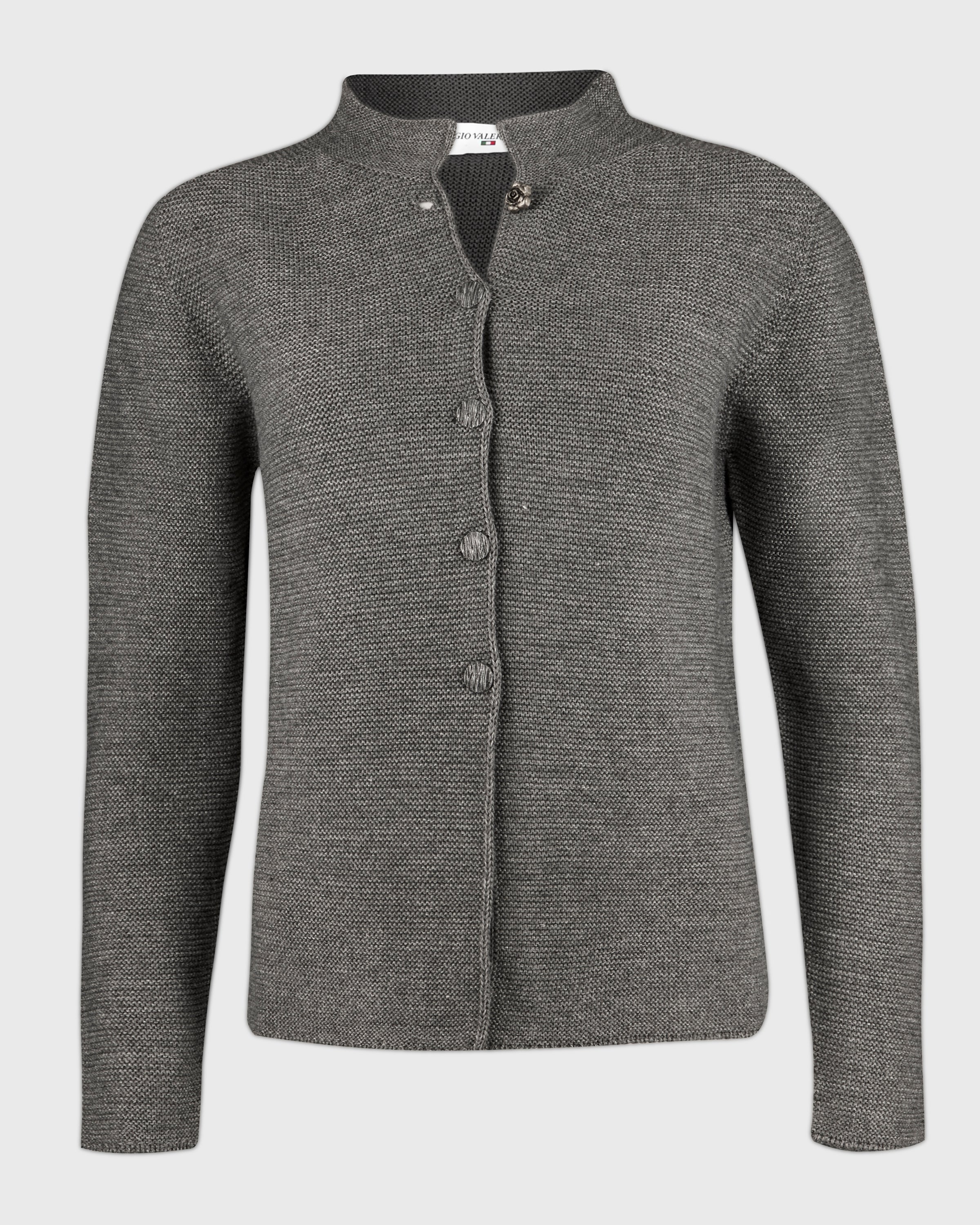Giacca in maglia links bottoni 024100