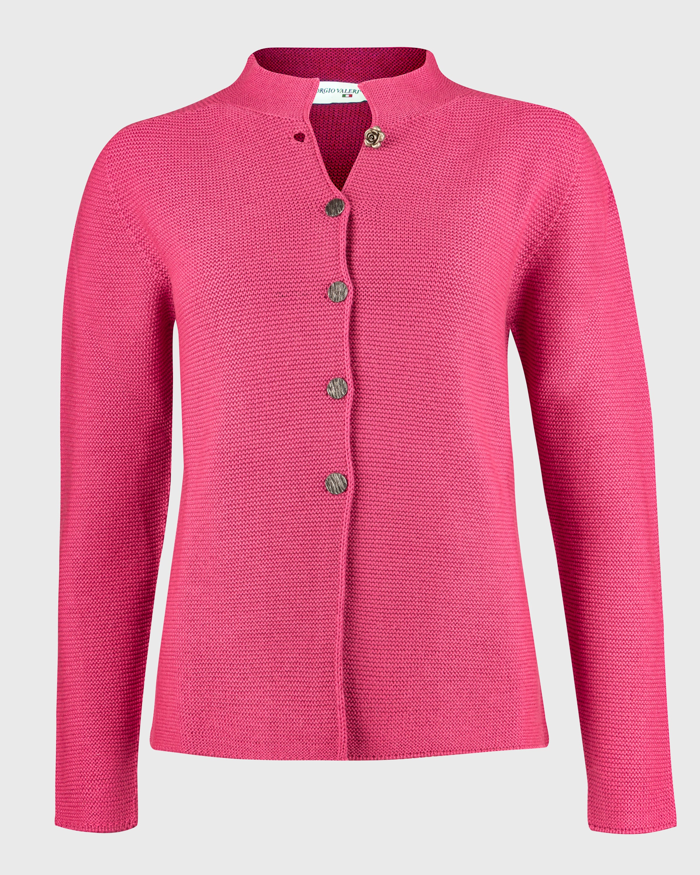 Giacca in maglia links bottoni 024100