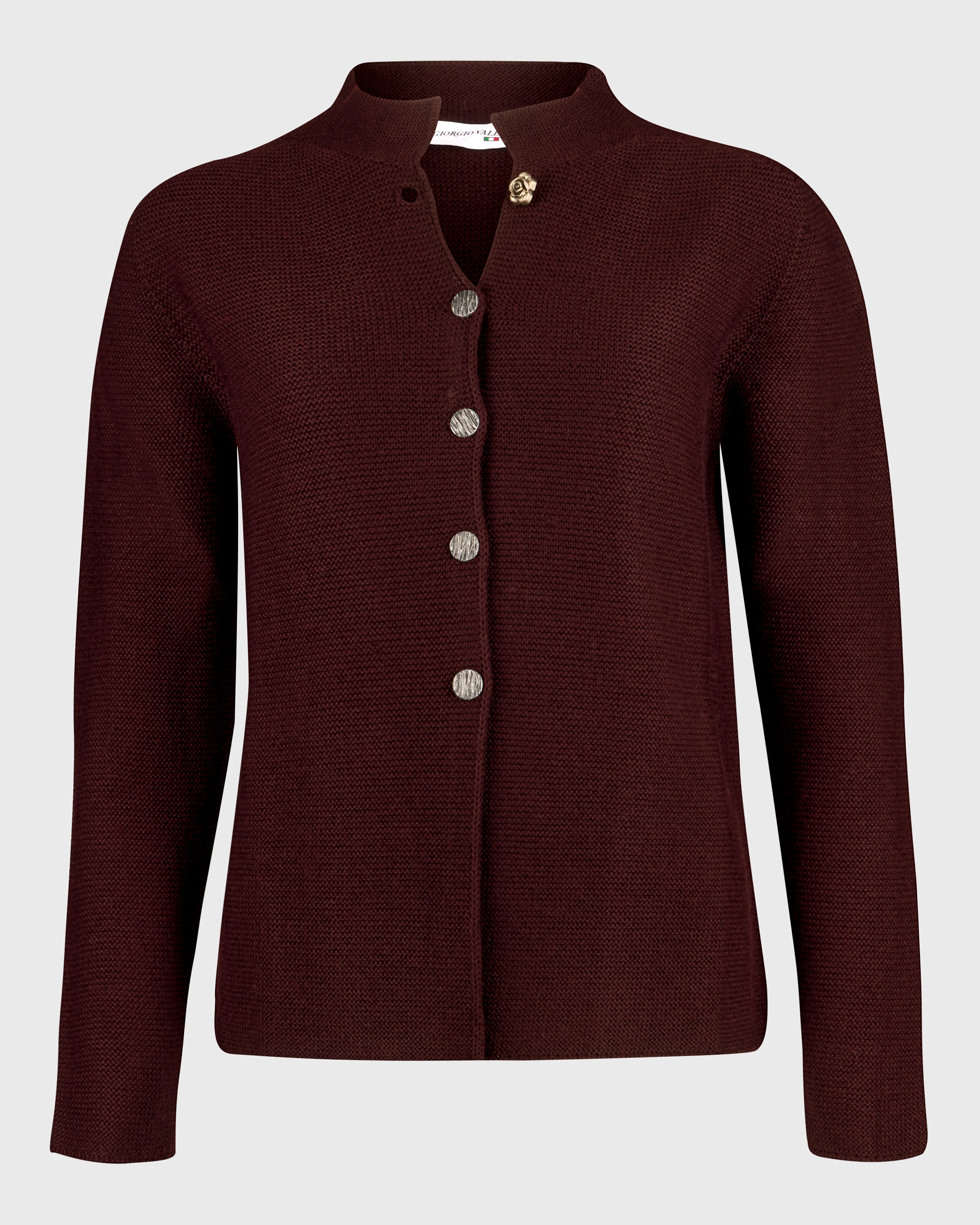 Giacca in maglia links bottoni 024100