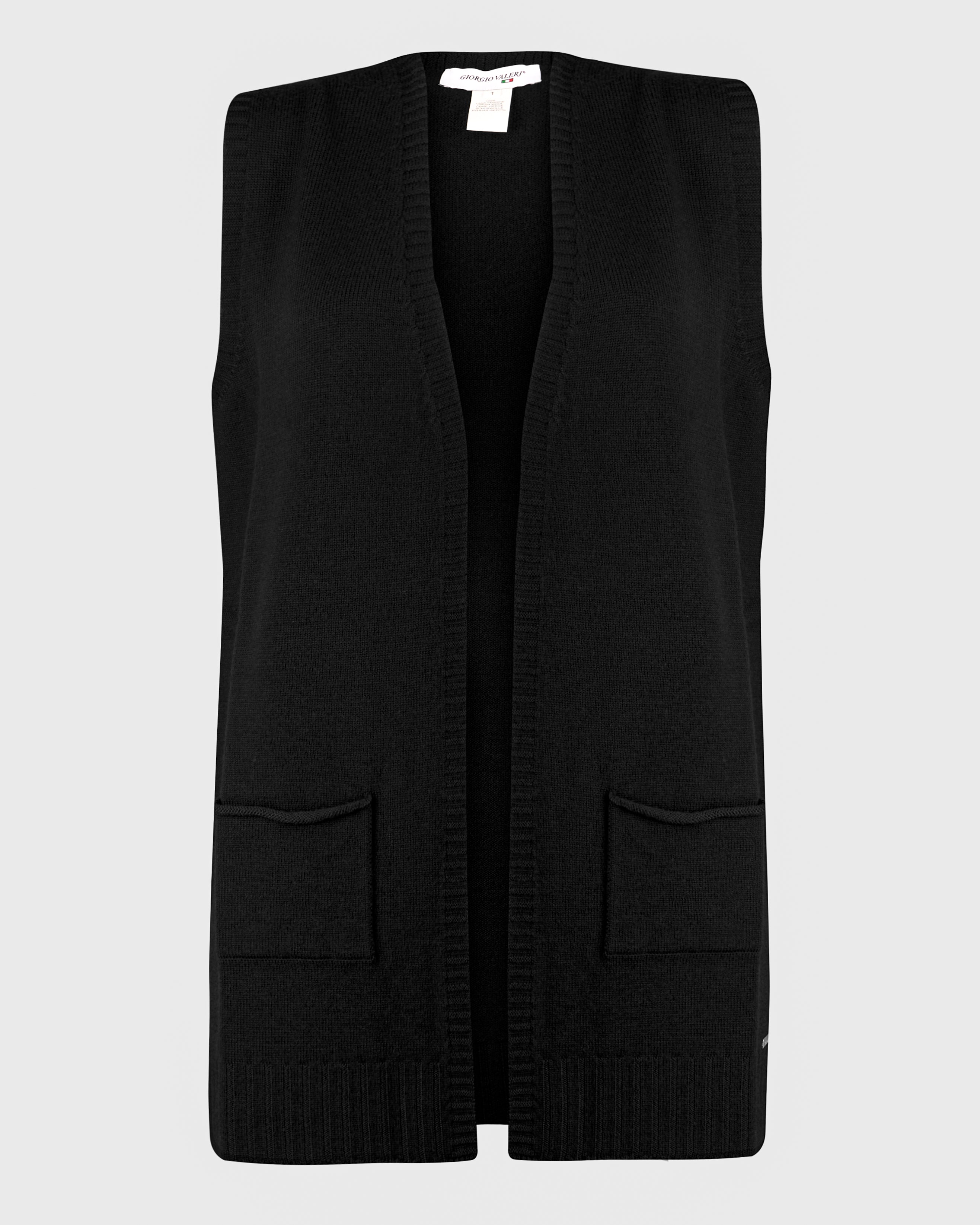 Gilet smanicato con tasche AZ 7241