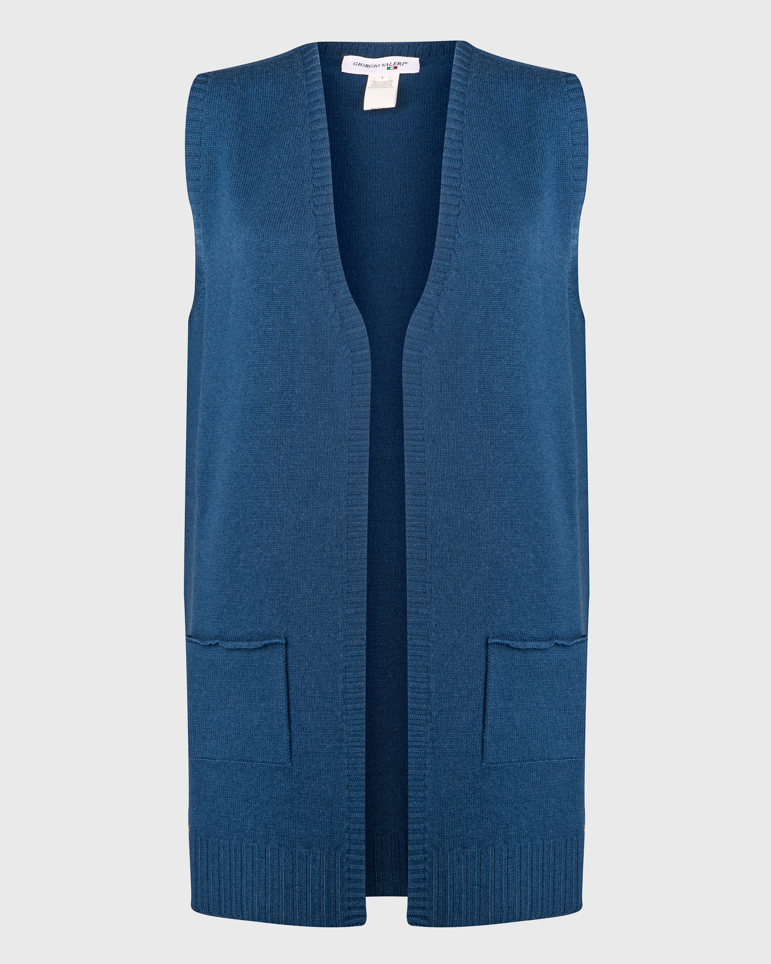 Gilet smanicato con tasche AZ 7241