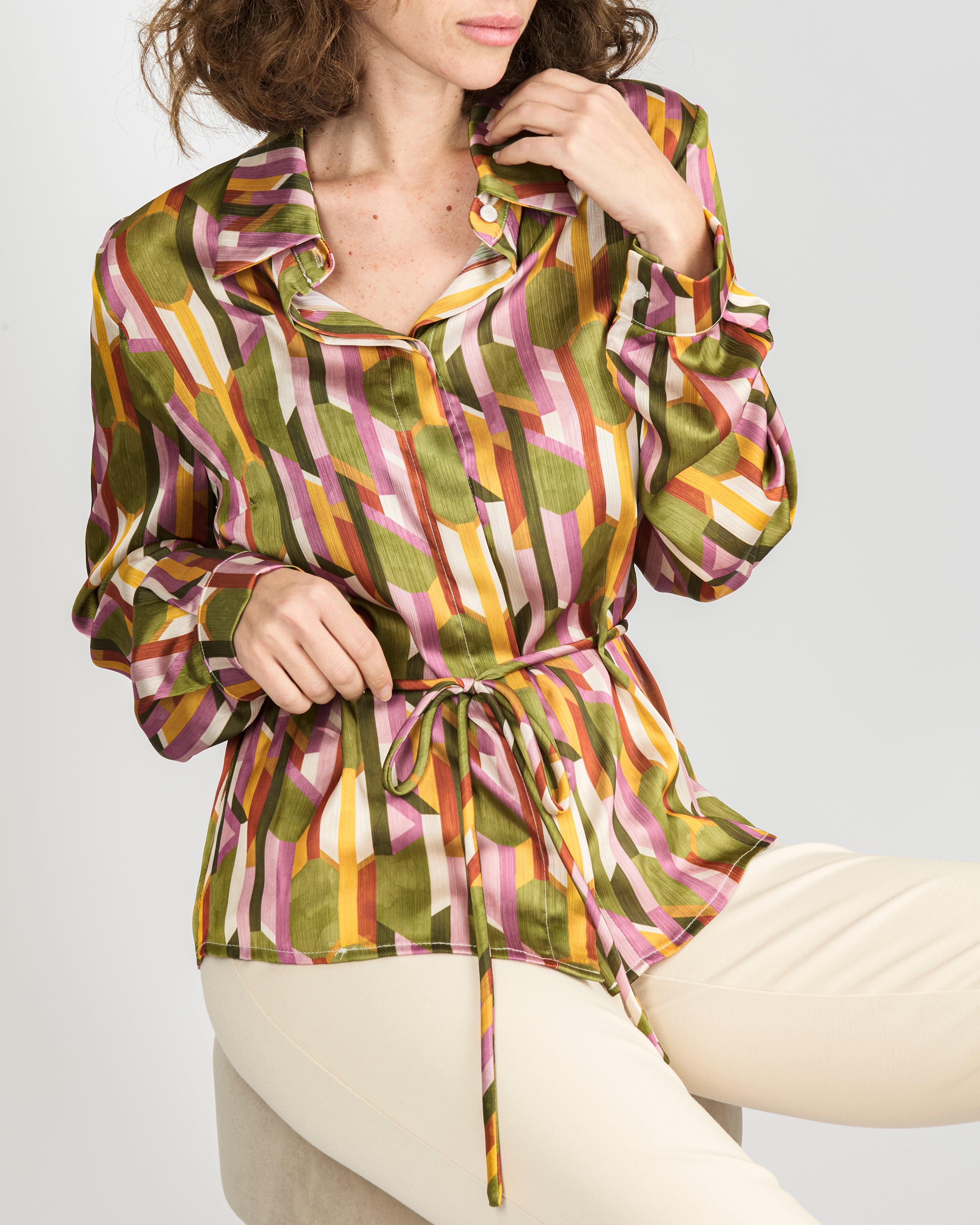 Camicia con cintino SCUOLA