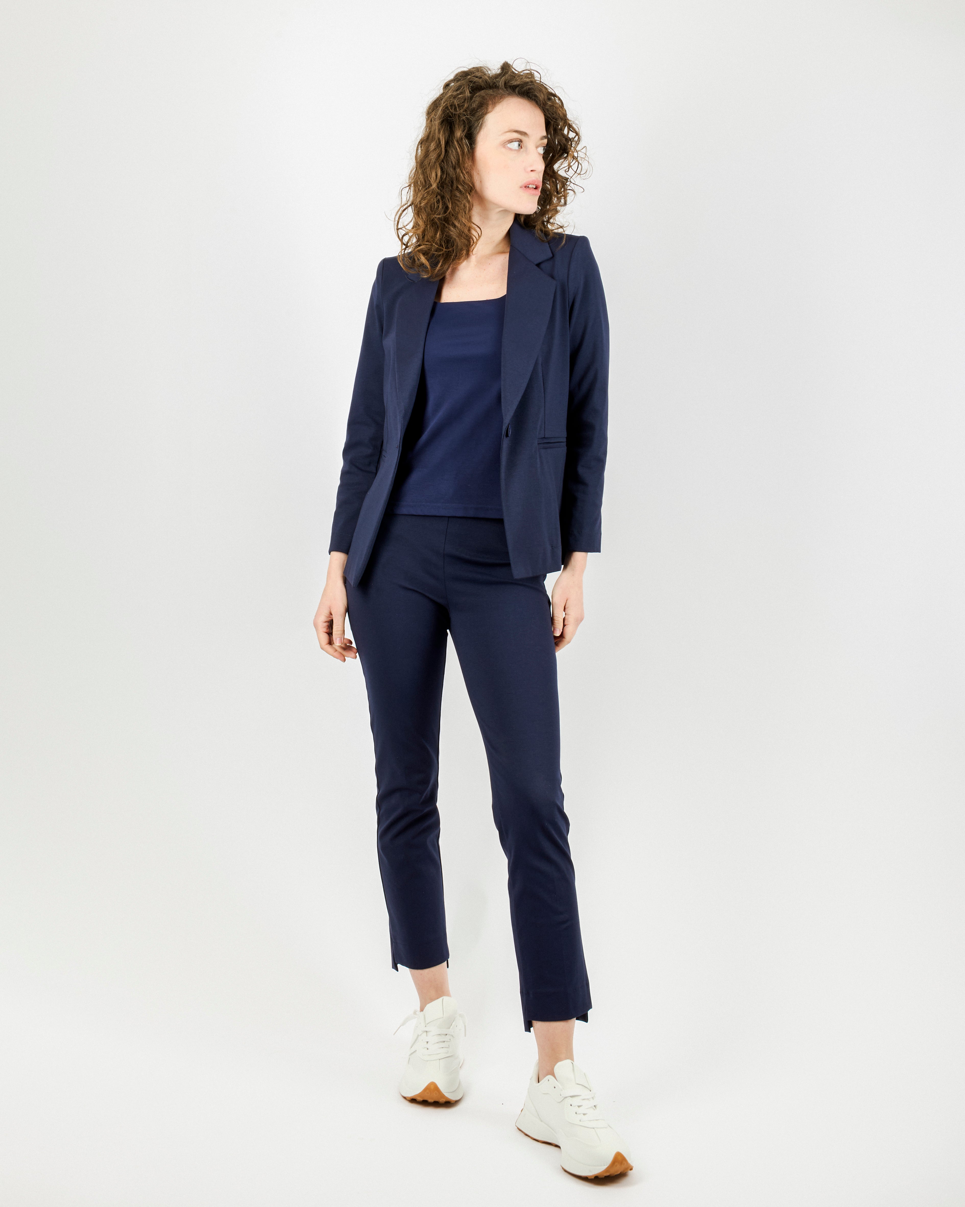 Giacca in punto milano leggero G507/1