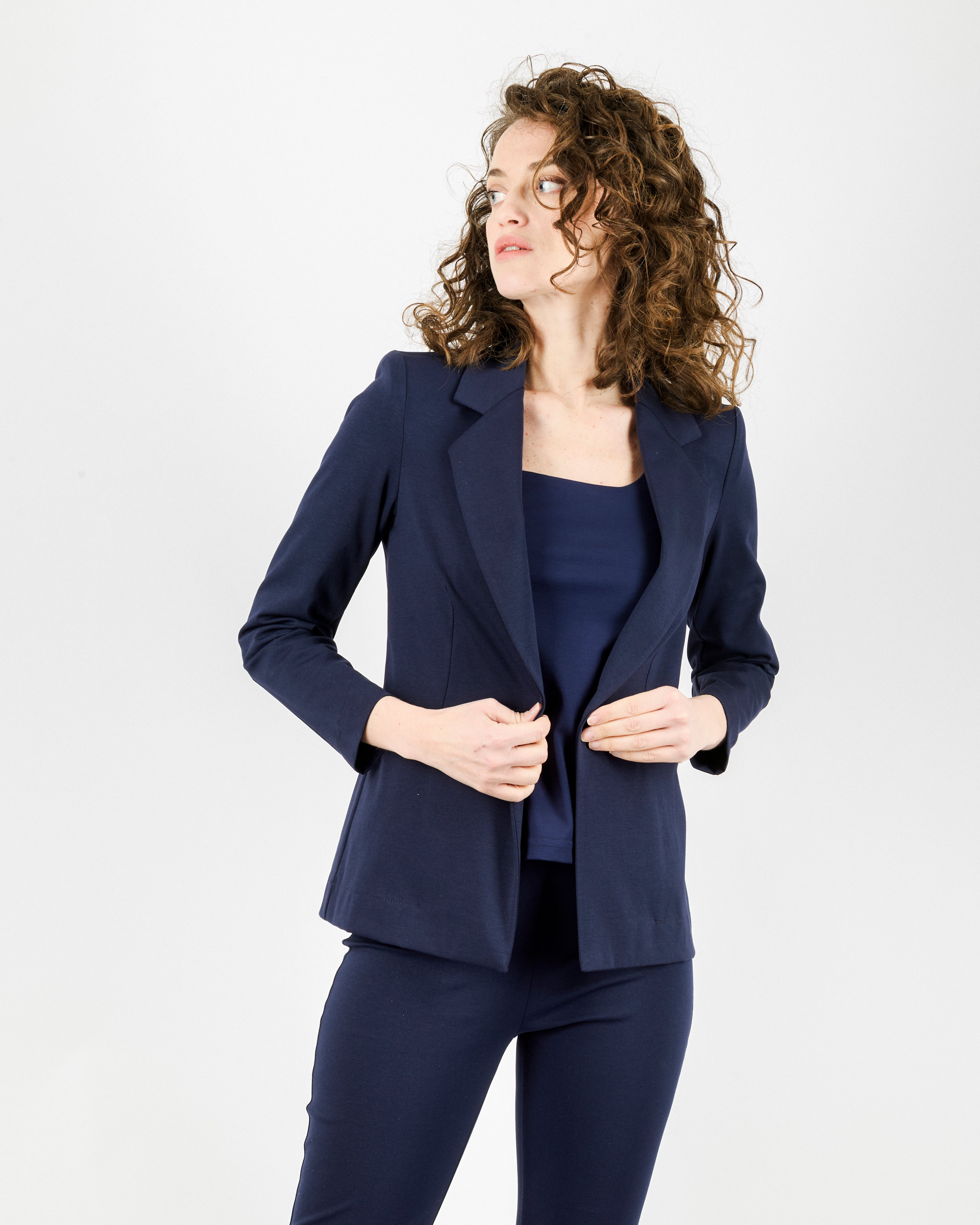 Giacca in punto milano leggero G507/1