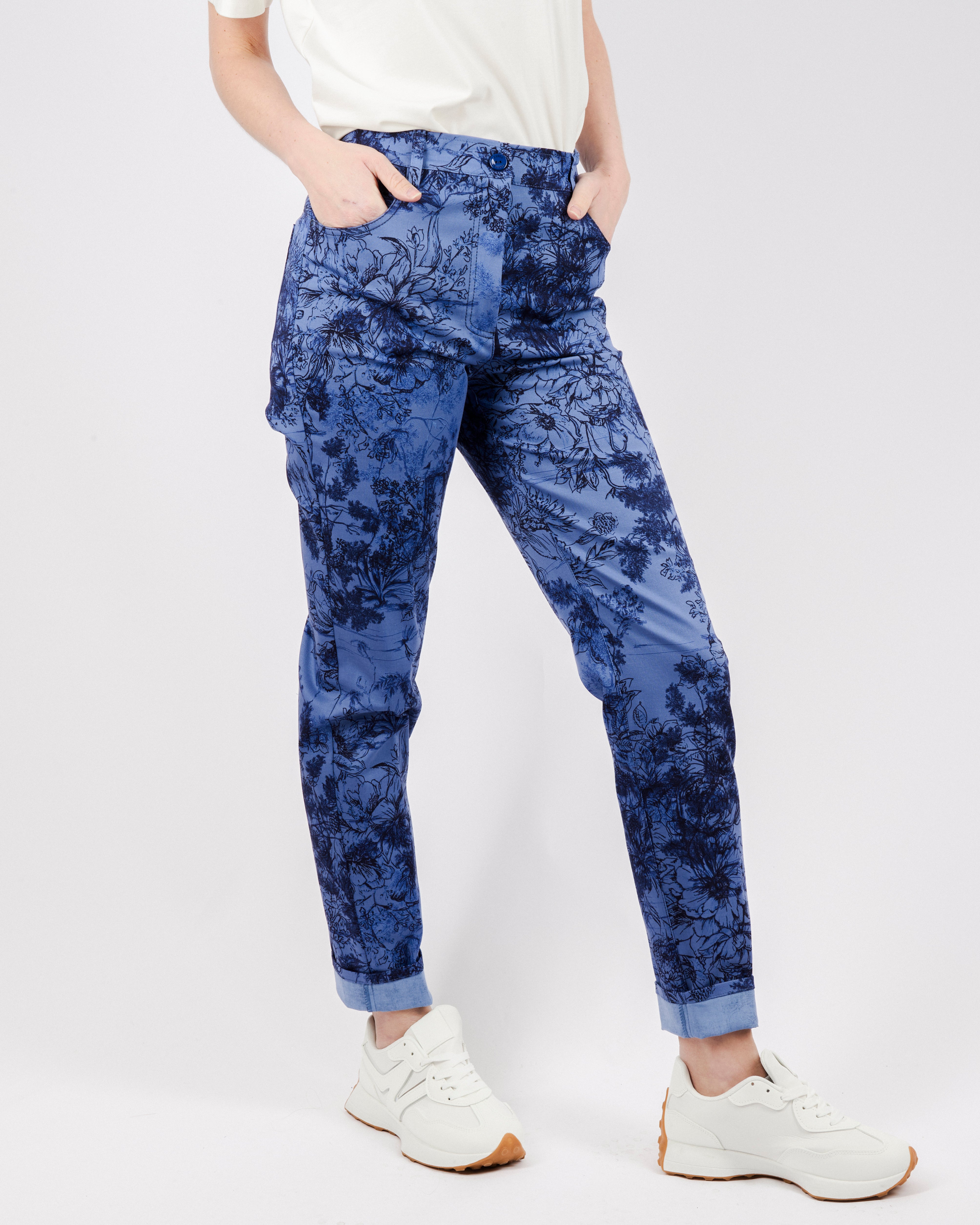 Jeans cotone leggero fantasia 17285
