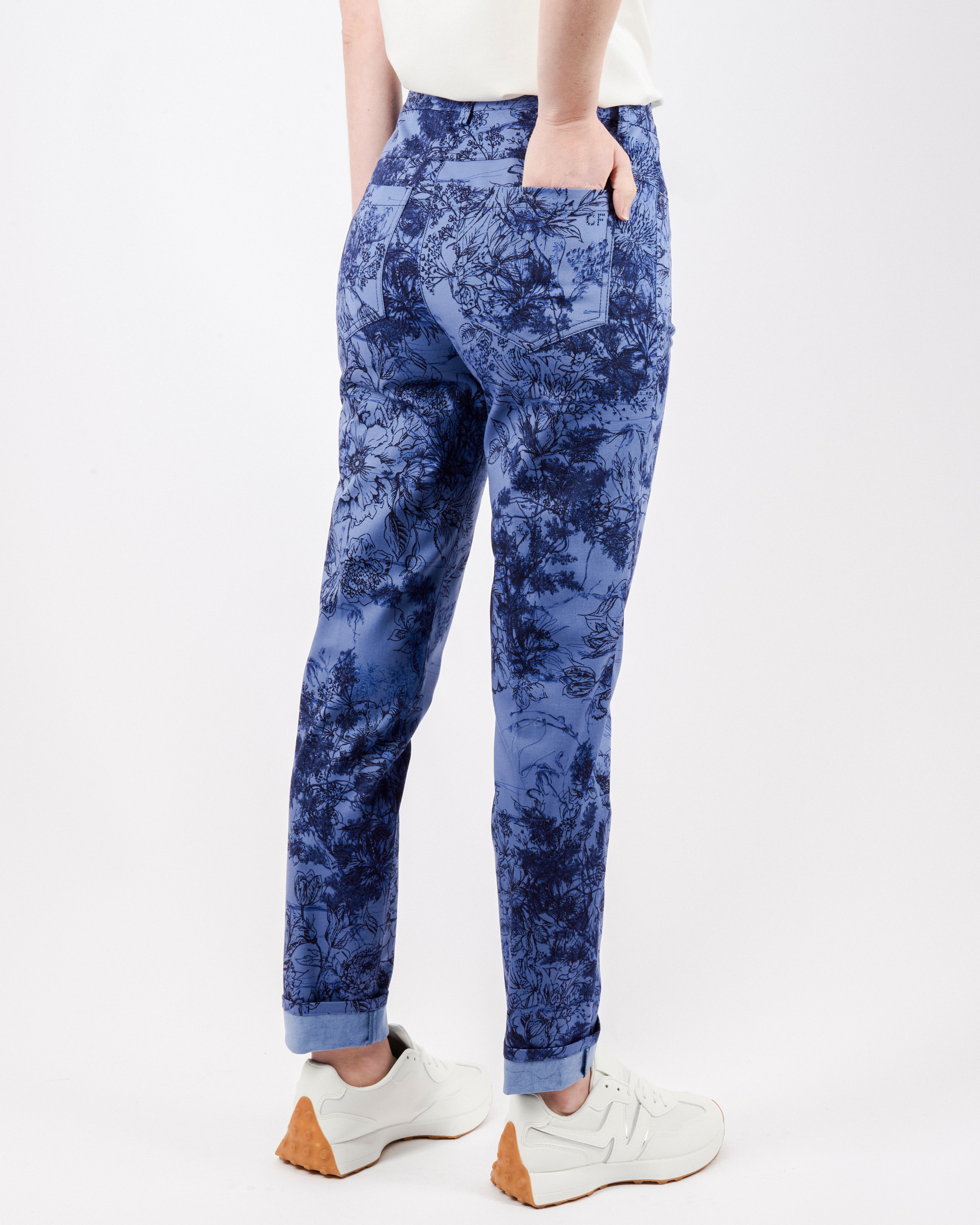 Jeans cotone leggero fantasia 17285
