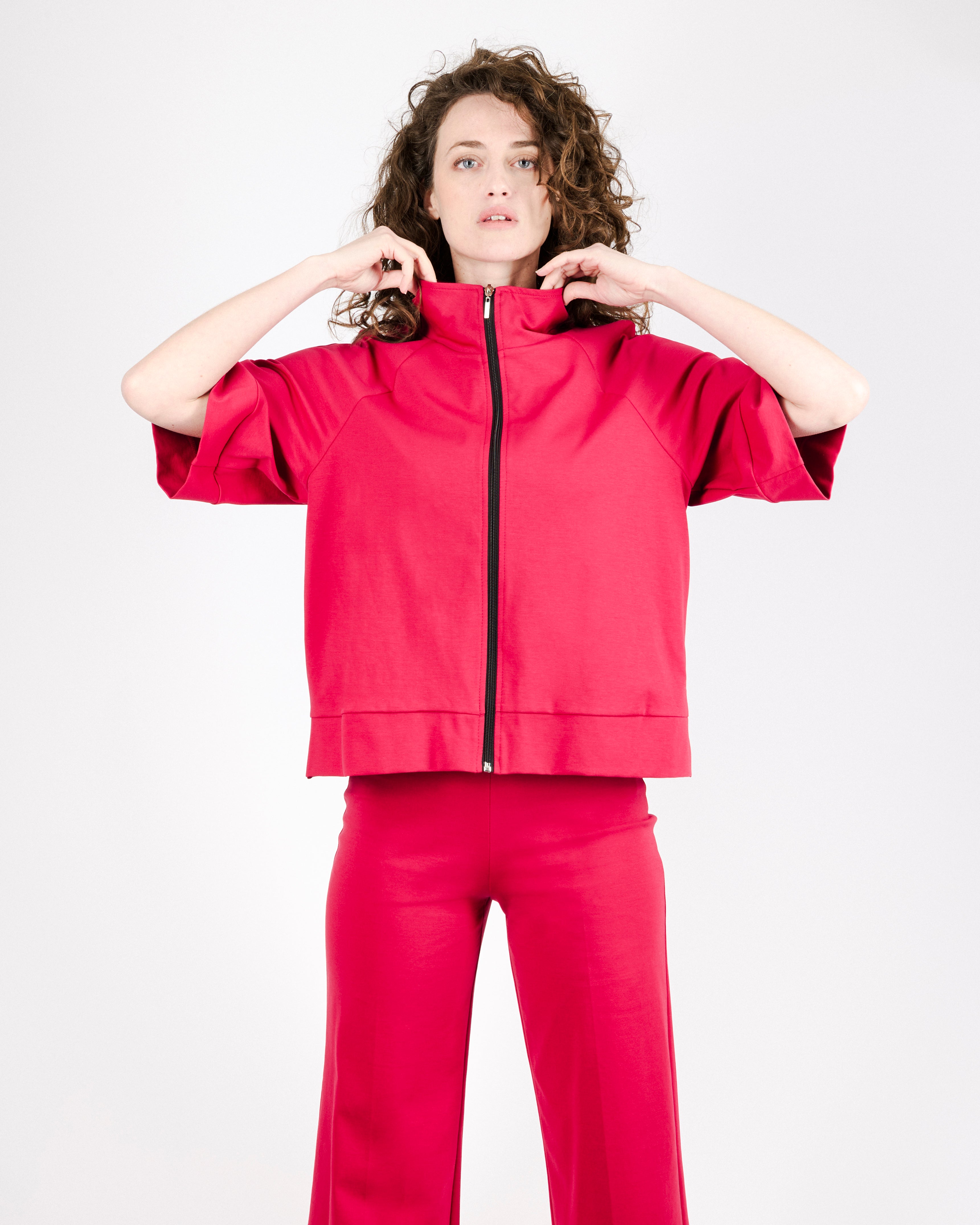 Giacchino zip punto milano comfort G436/1