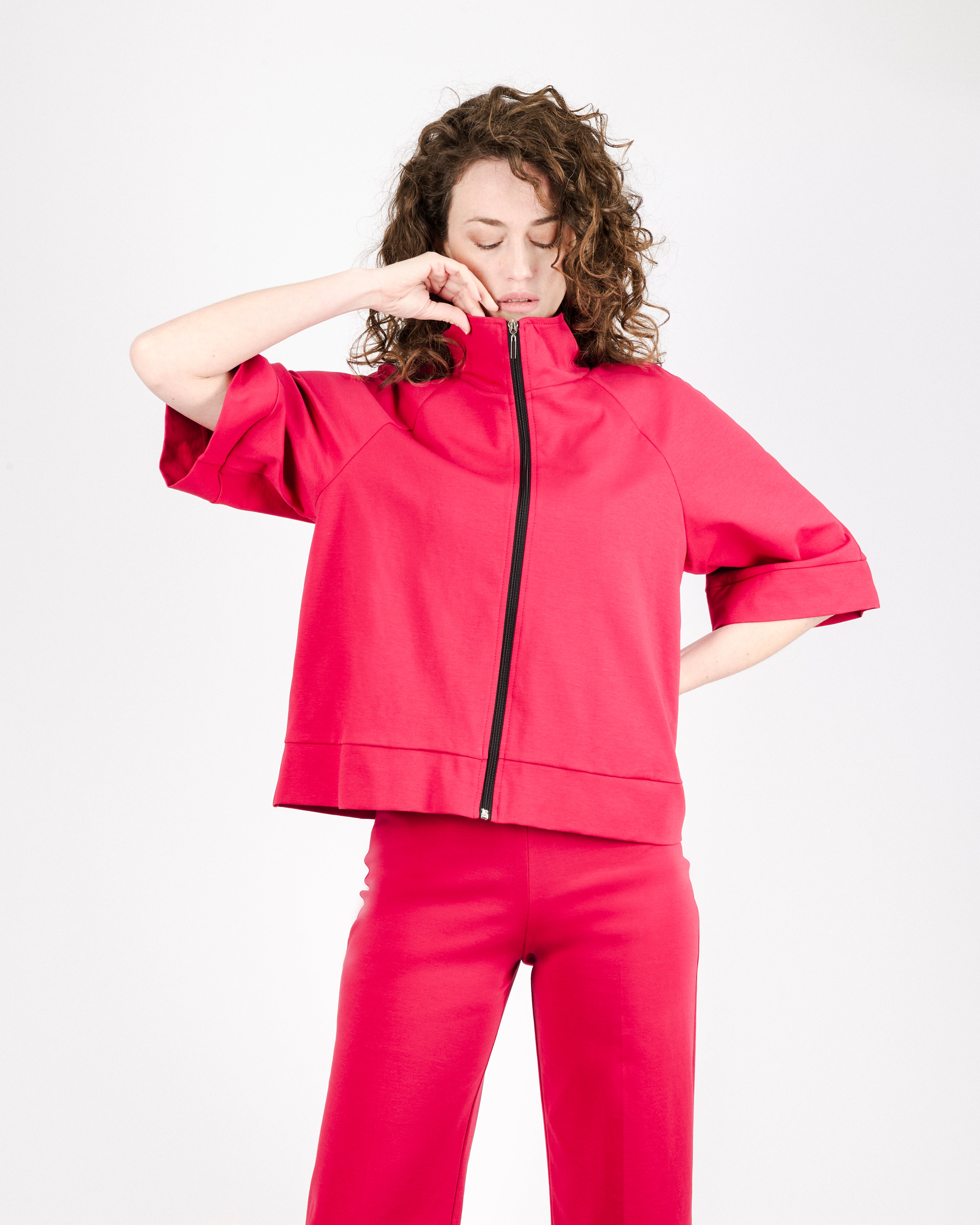 Giacchino zip punto milano comfort G436/1