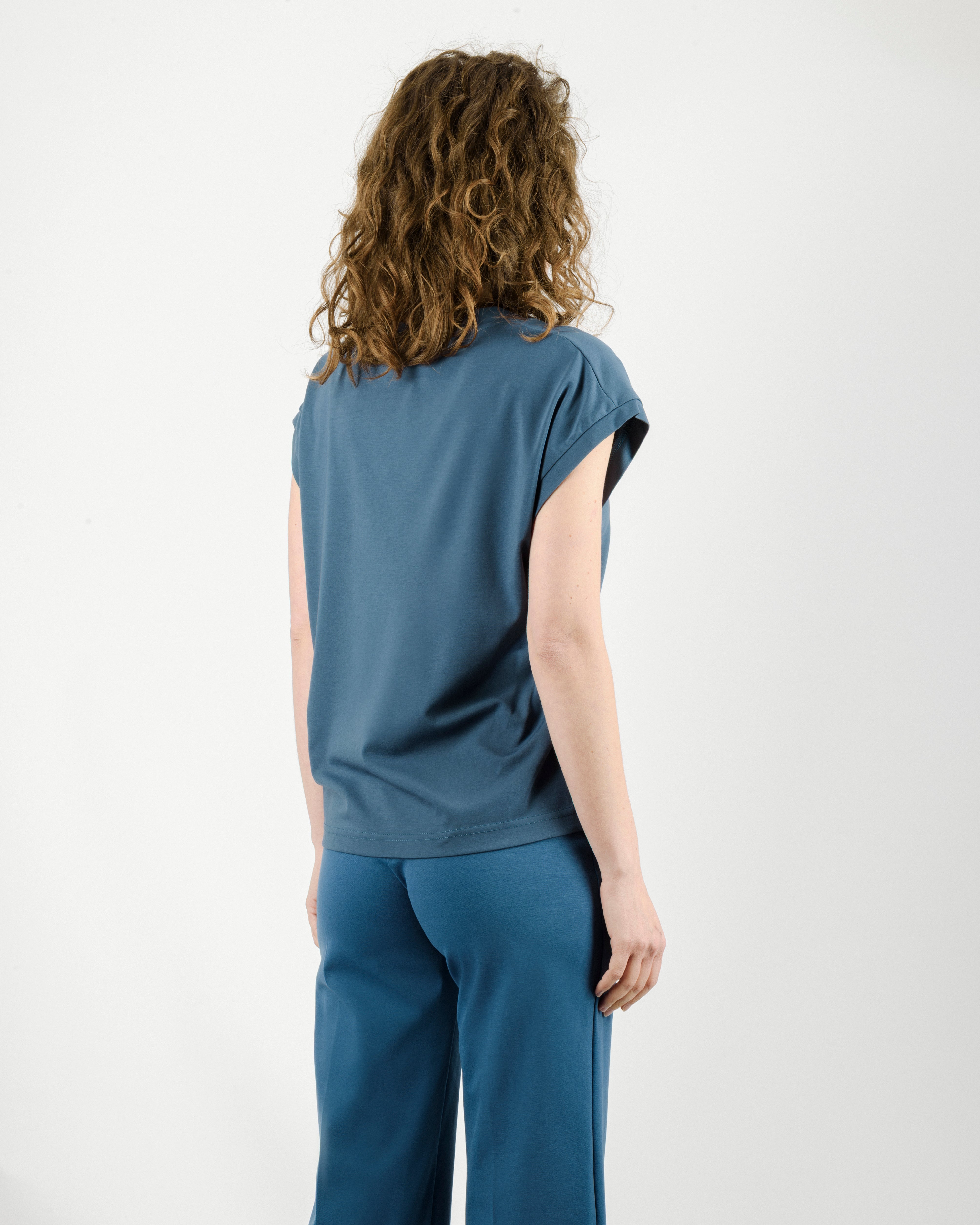 Maglia scollo V mezza manica G423/3
