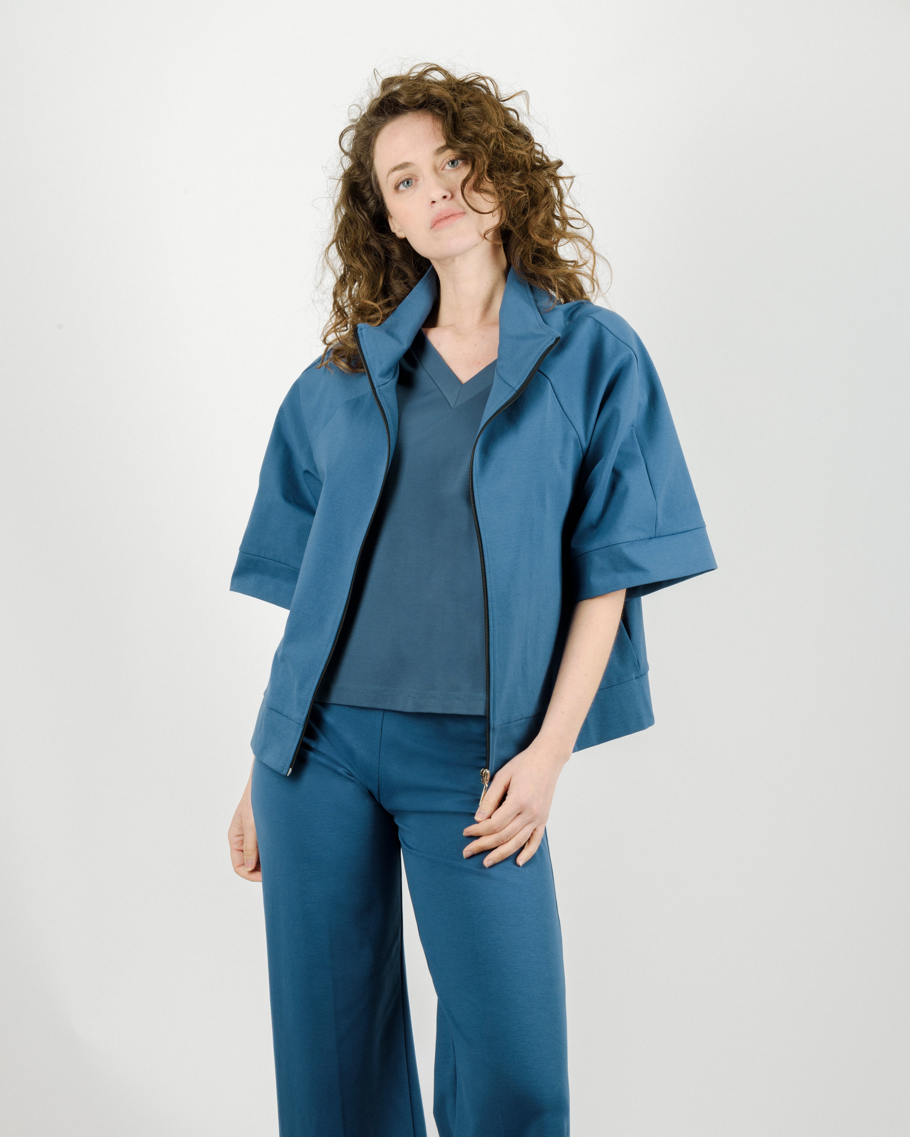 Giacchino zip punto milano comfort G436/1