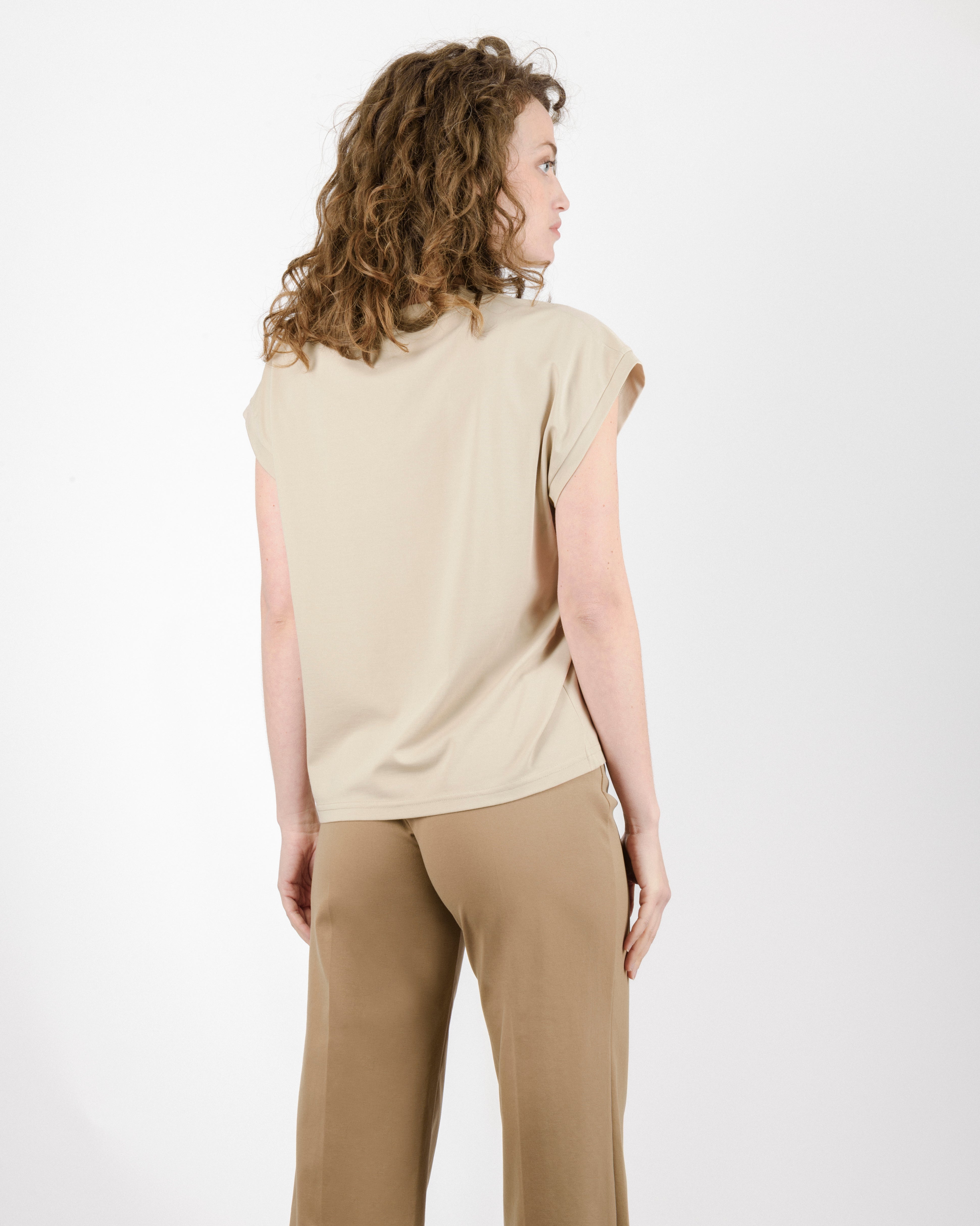 Maglia scollo V mezza manica G423/3