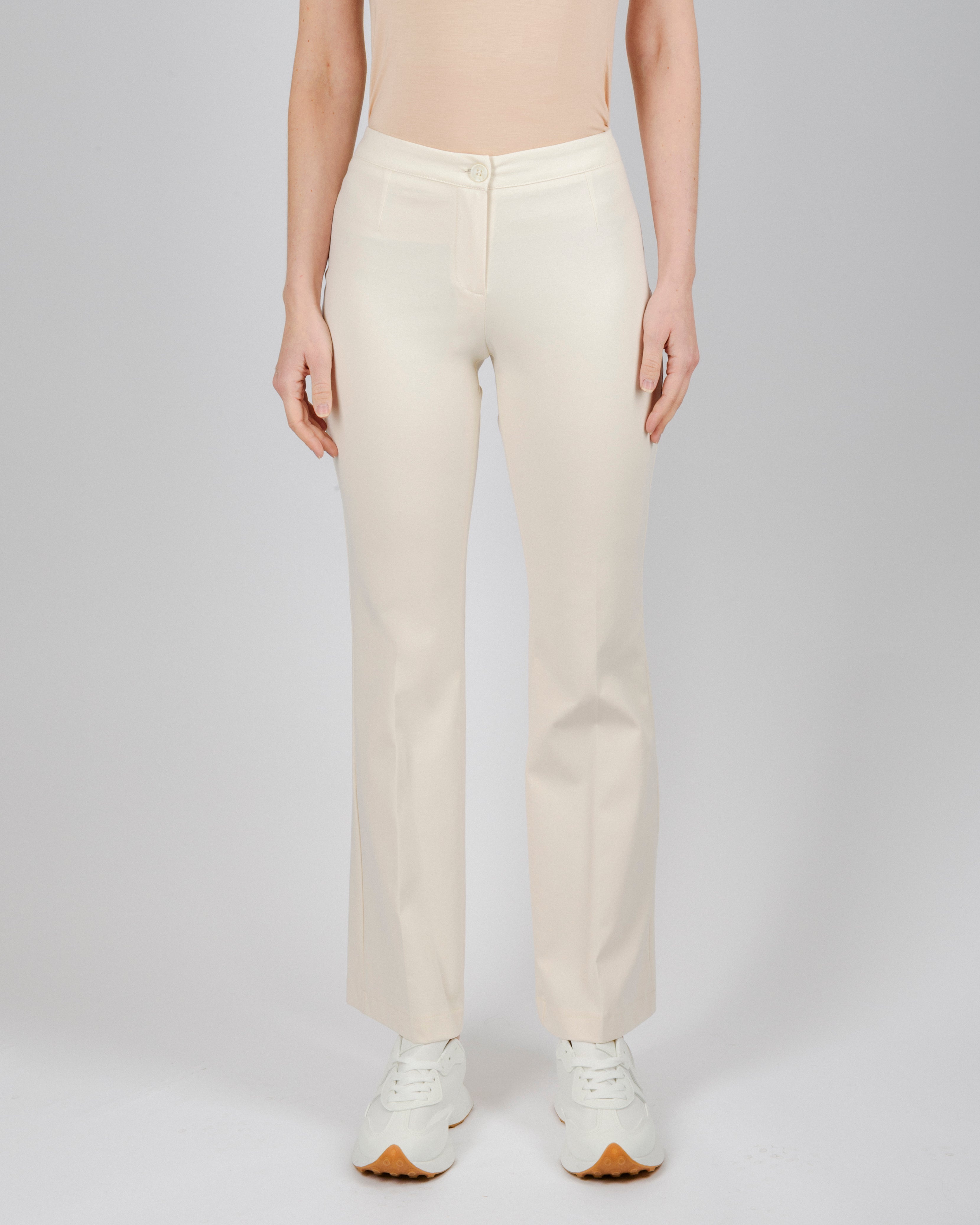 Pantalone zampa punto milano comfort G164/1