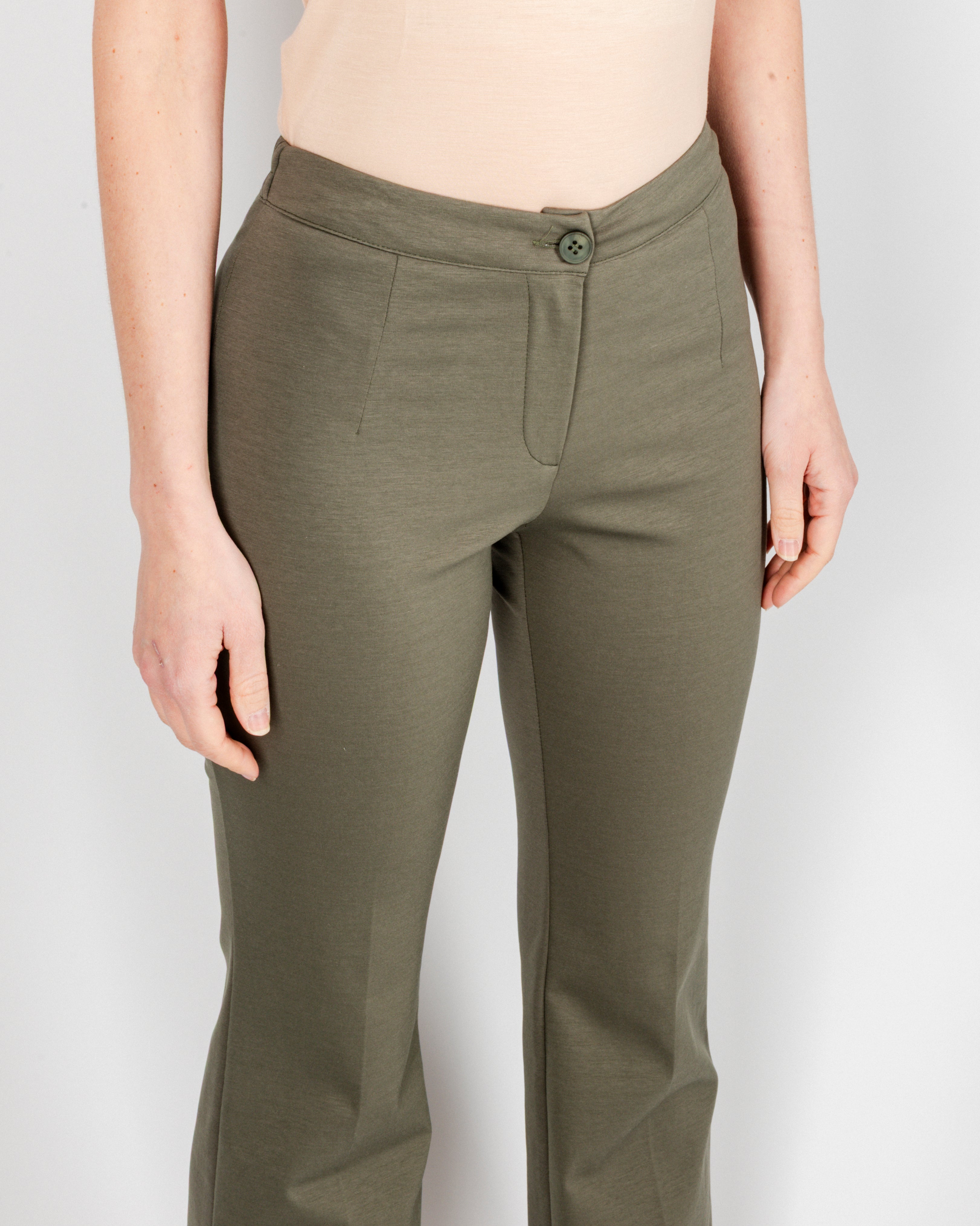 Pantalone zampa punto milano comfort G164/1