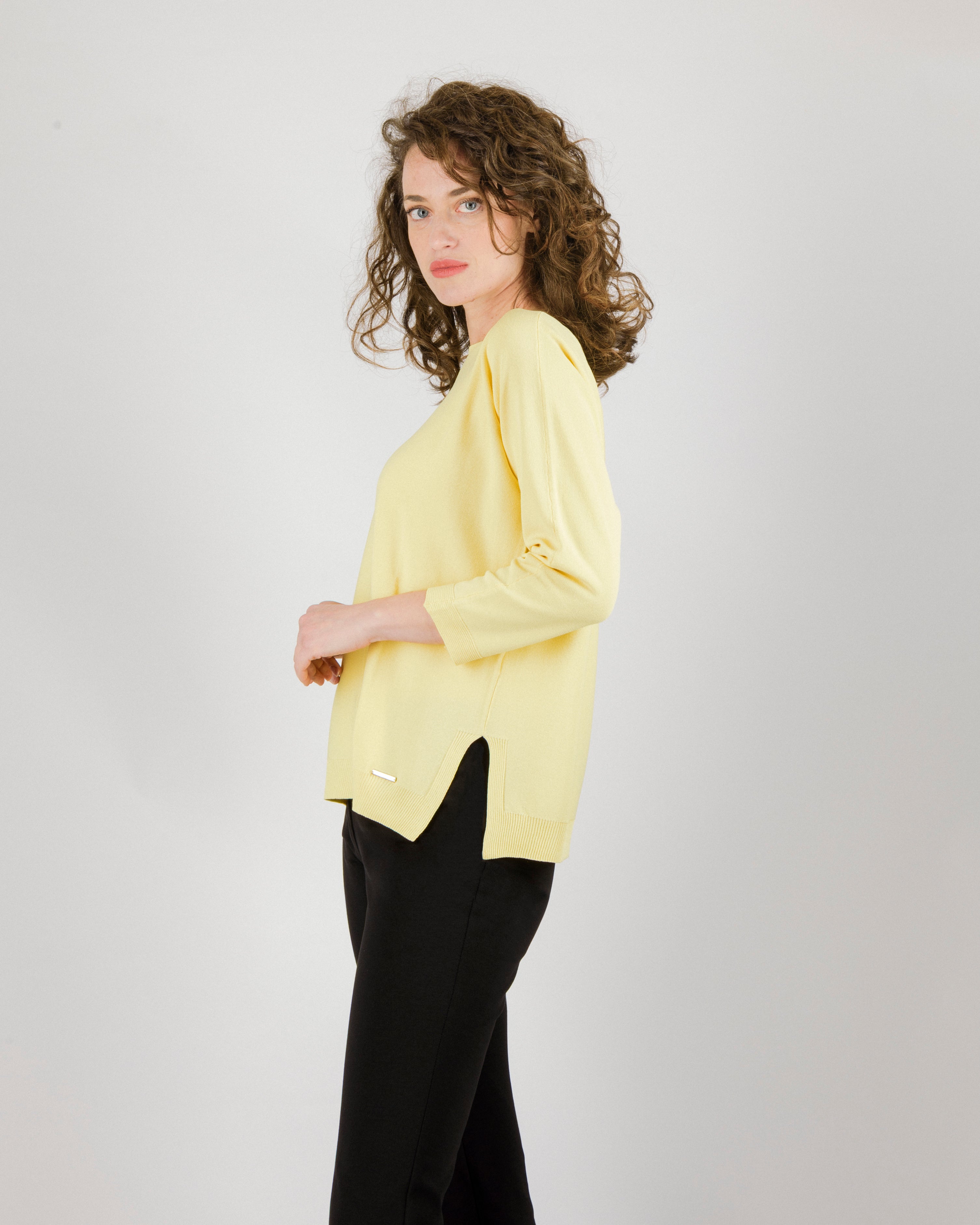 Maglia scollo barchetta specchetto 92923