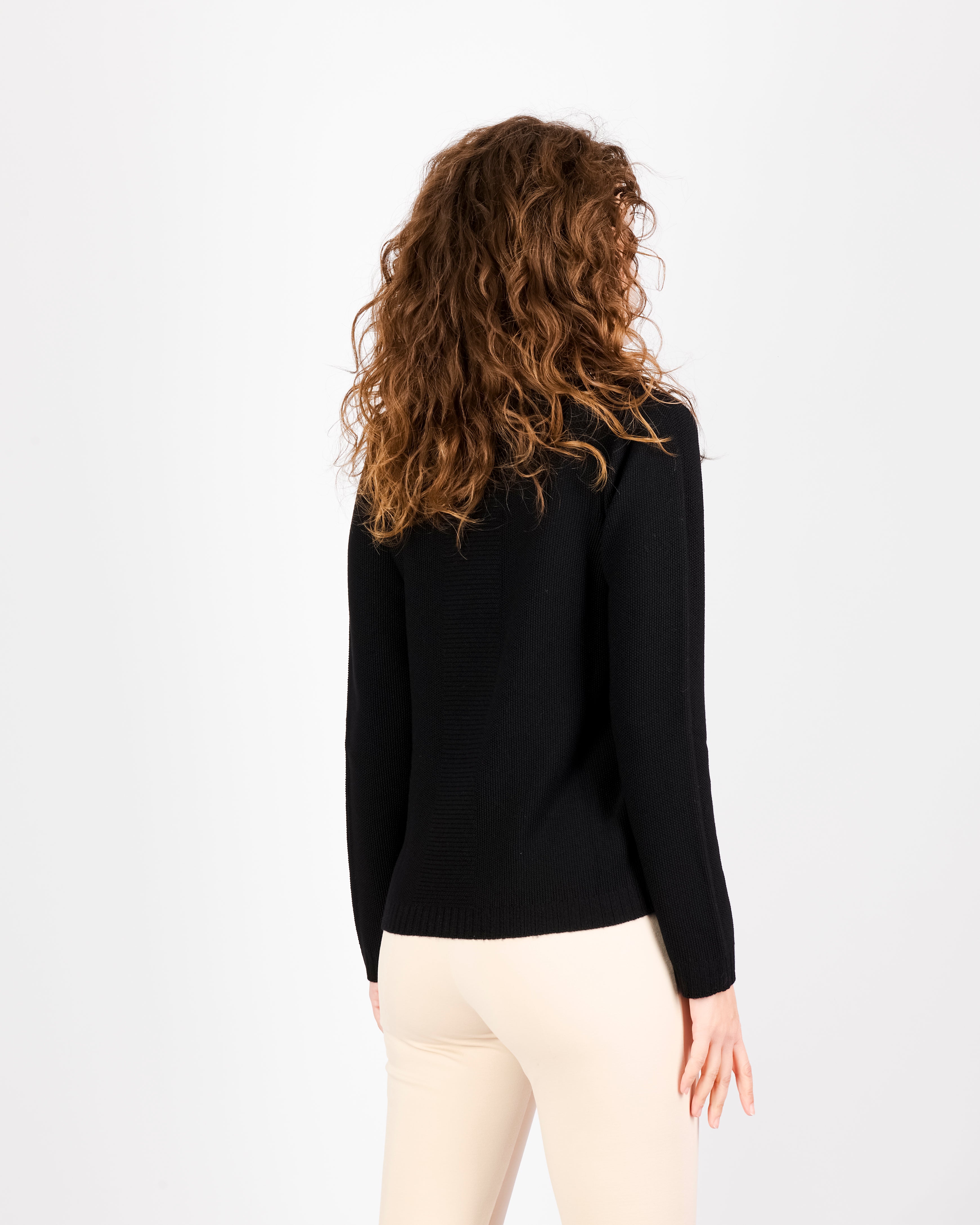 Girocollo grana di riso pura lana CL 1946