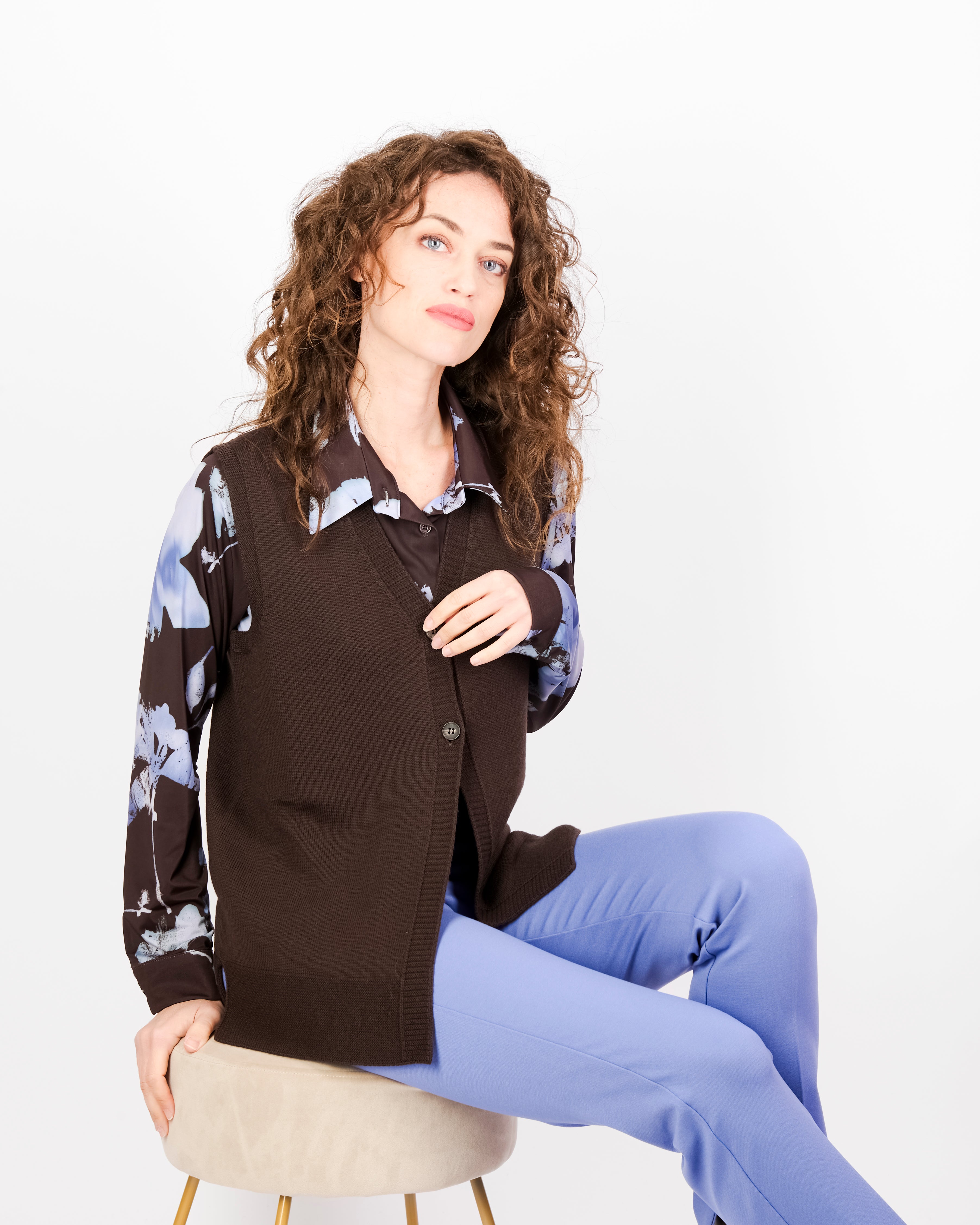 Gile' rasato pura lana 2 bottoni Z9627